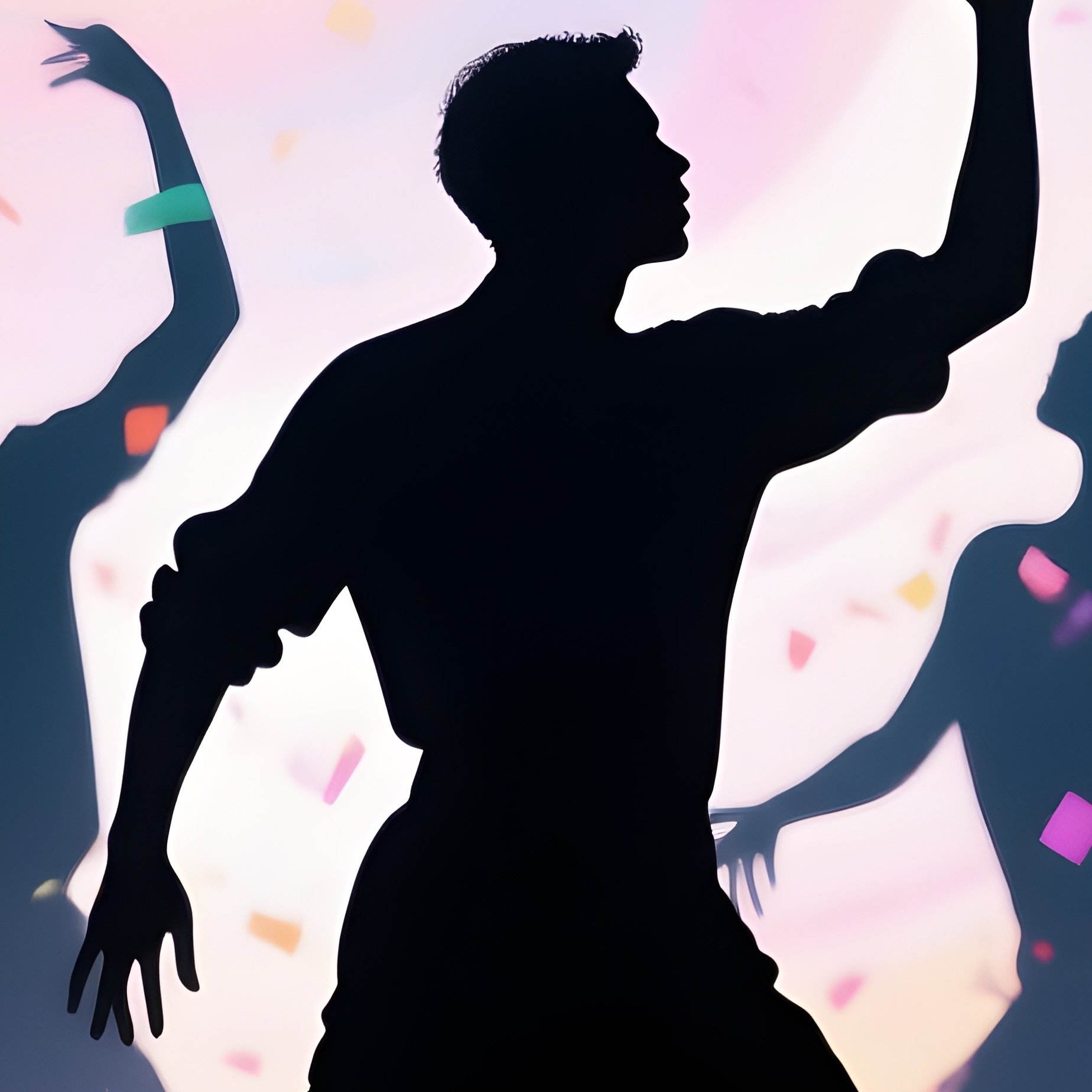 Abstract Performers Confetti - Full Resolution Quality Preview