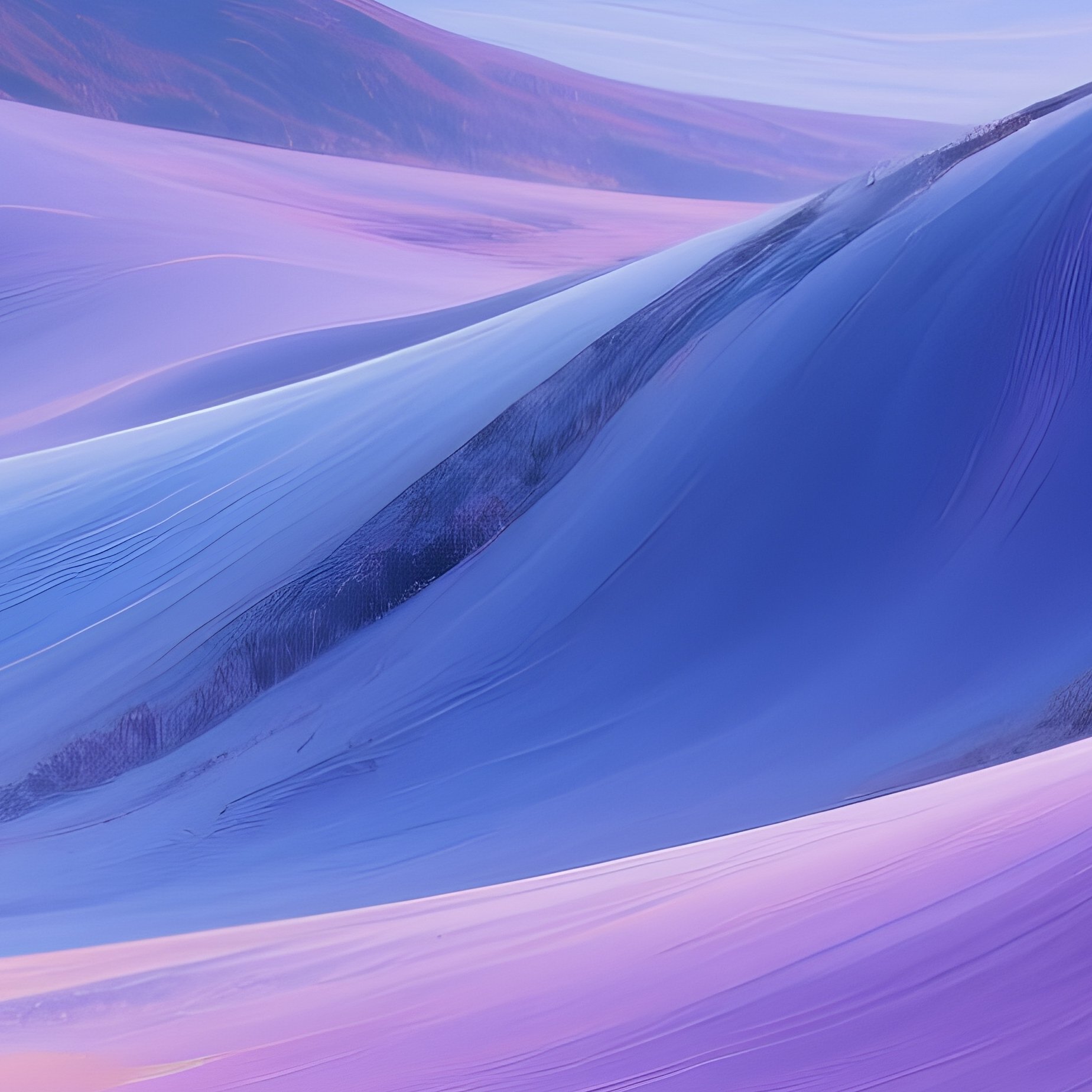 Abstract Texture Landscape With Fluid Colors - Full Resolution Quality Preview