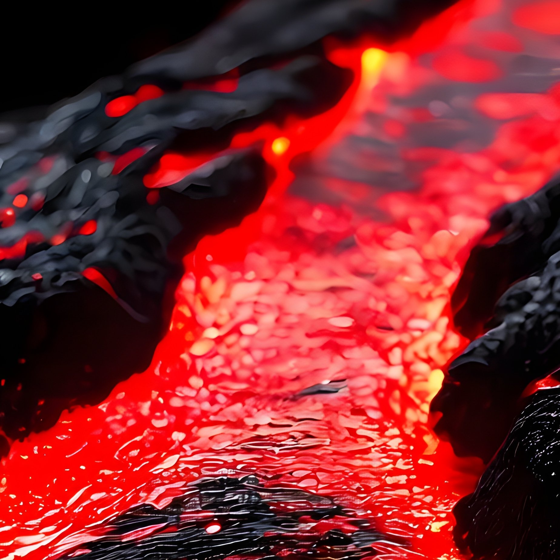 Abstract Texture Of A Surface With Red And Black Colors Abstract - Full Resolution Quality Preview