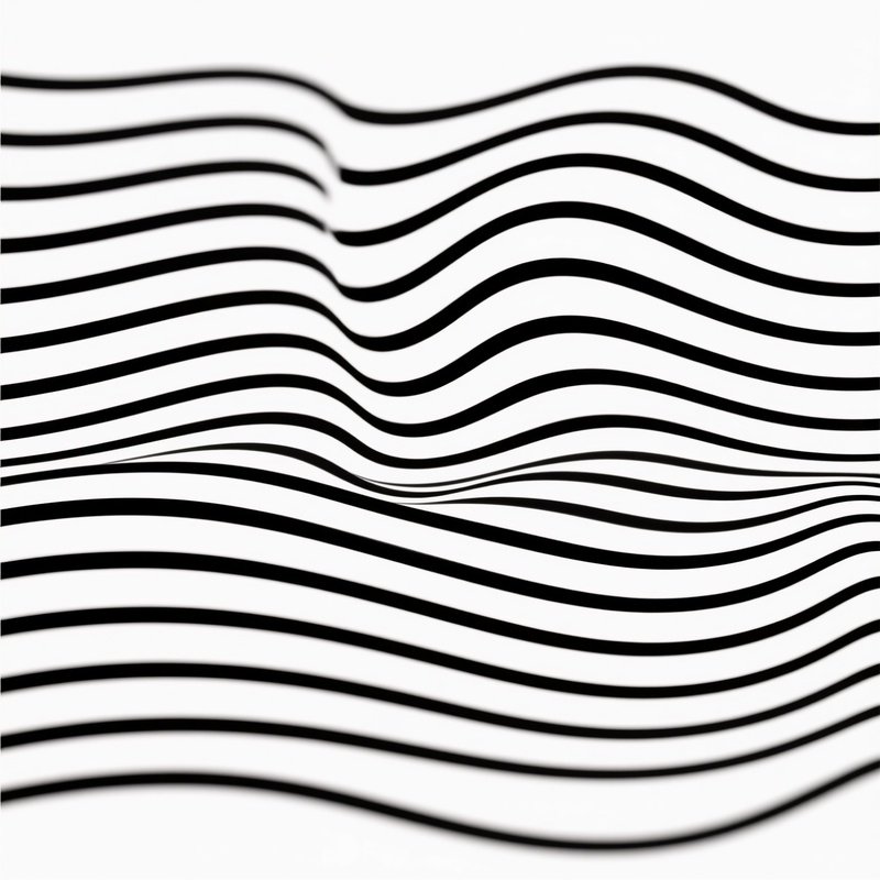 Abstract Wavy Lines Pattern Abstract Pattern