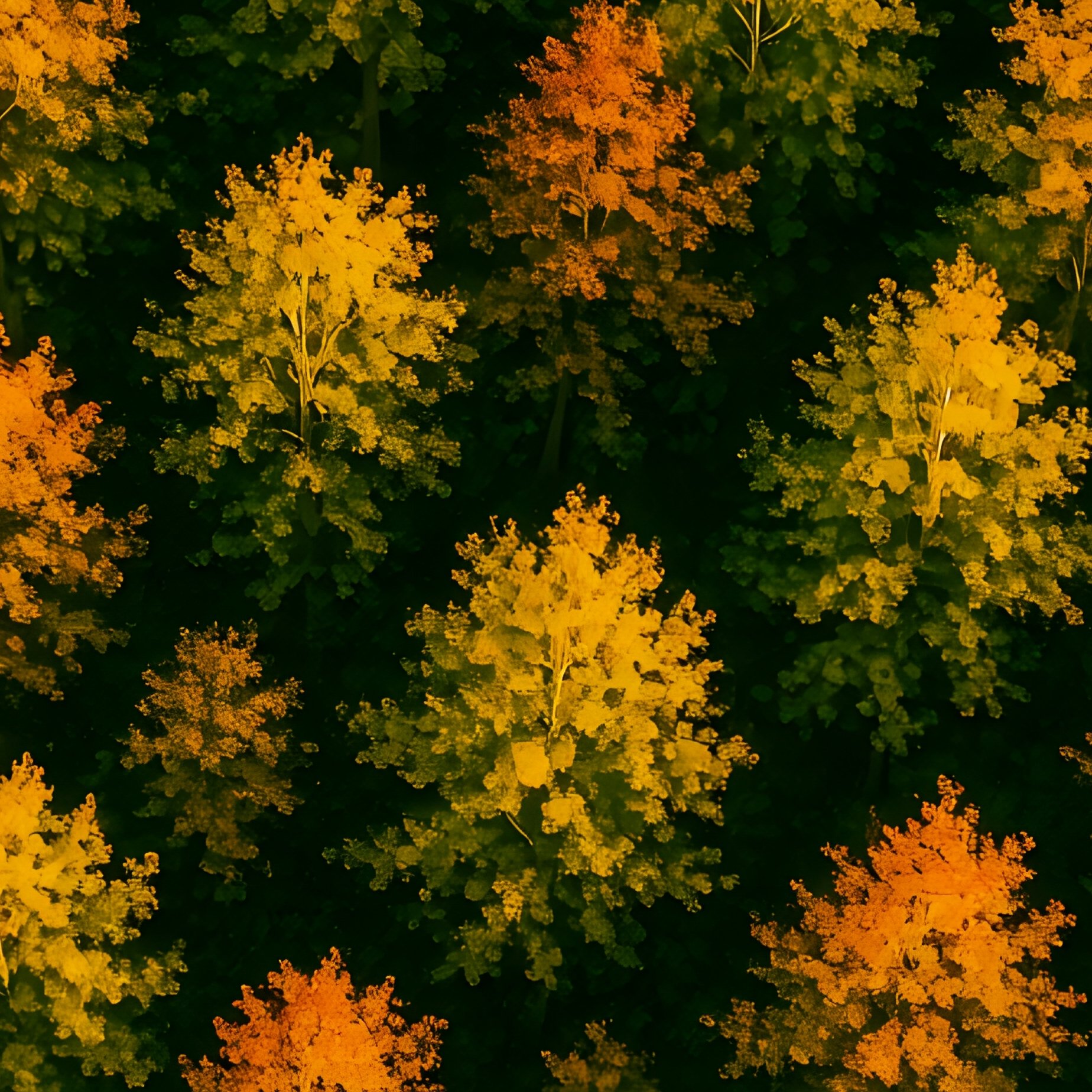Aerial View Of A Forest During Autumn Autumn Forest - Full Resolution Quality Preview