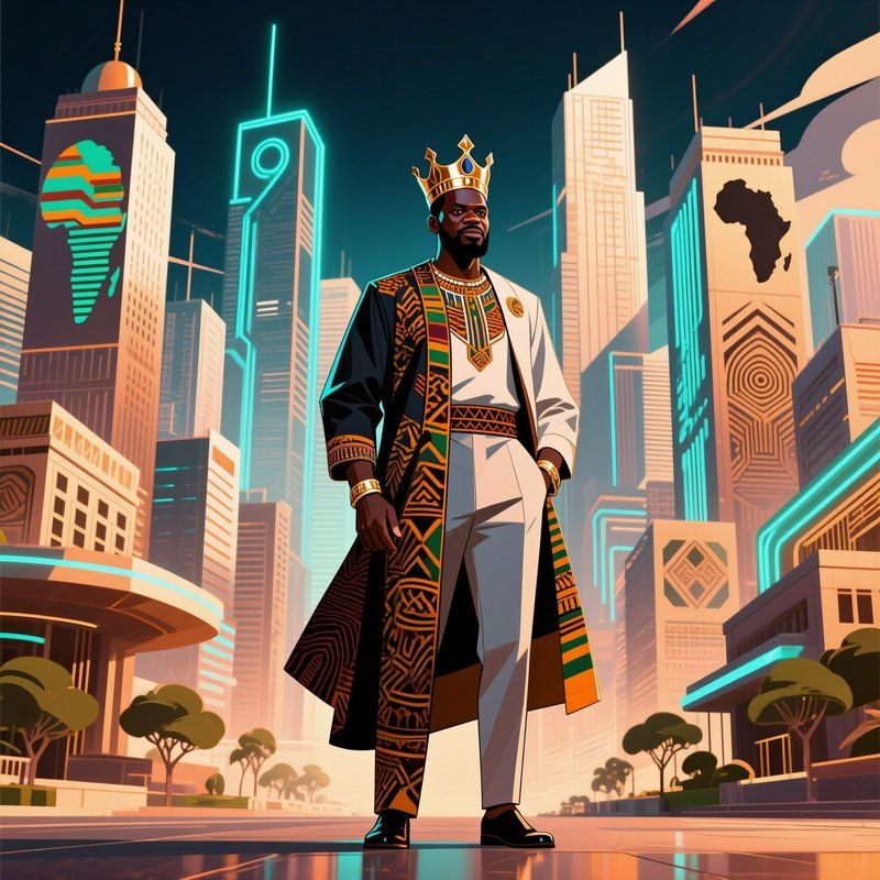 African King Portrait 3