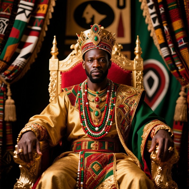 African King Portrait