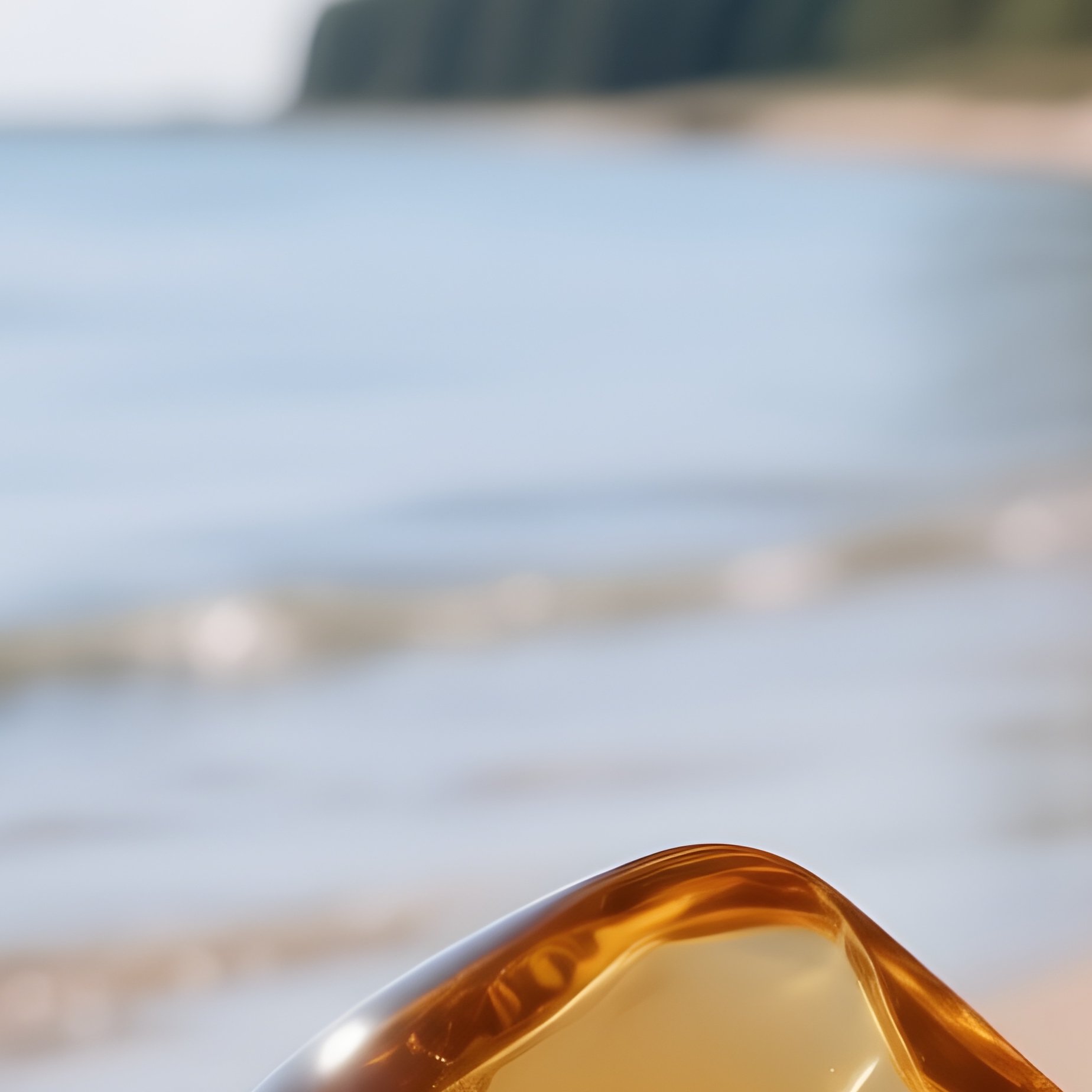 Amber On Baltic Beach - Full Resolution Quality Preview