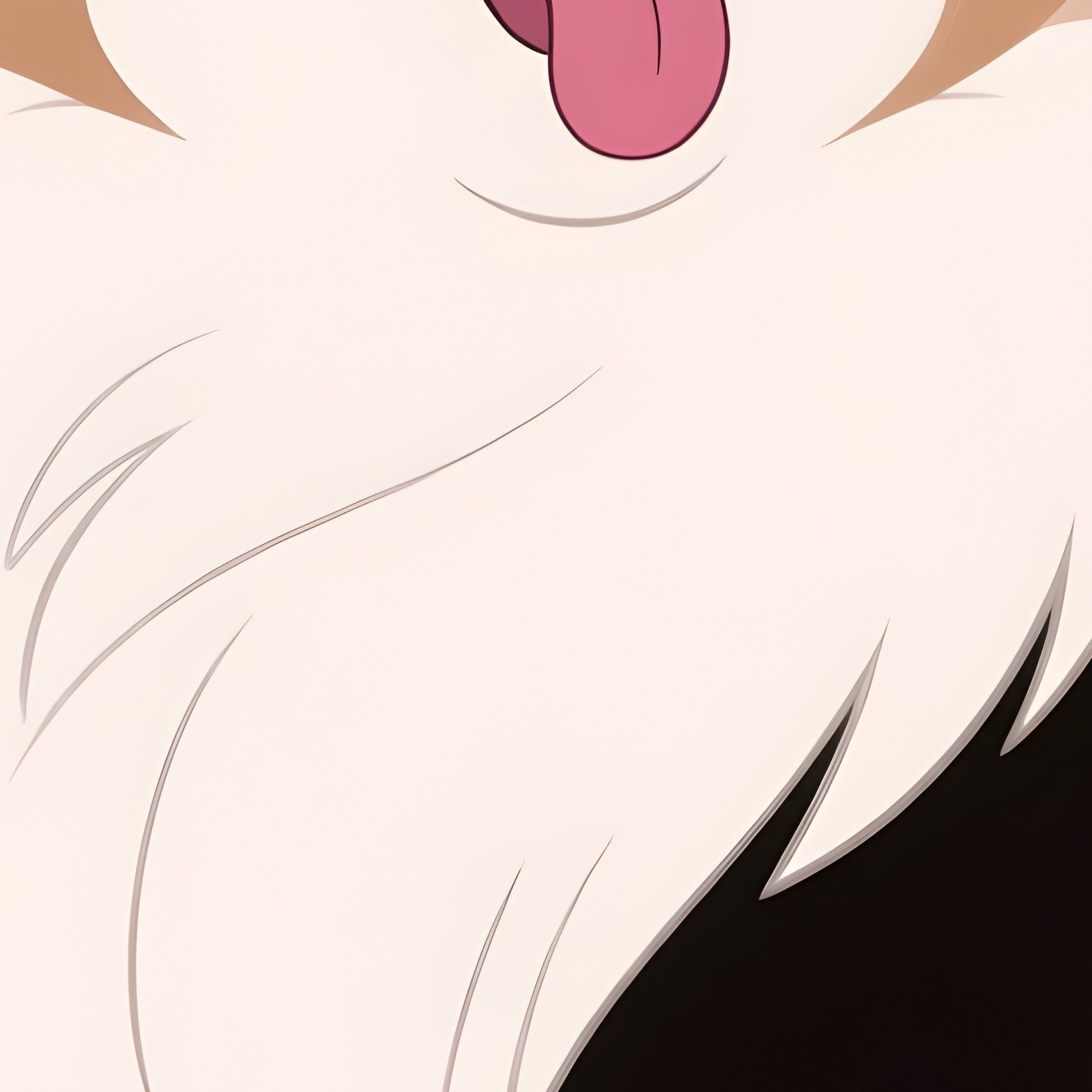 An Animated Maine Coon Cat Sticking Tongue Out - Full Resolution Quality Preview