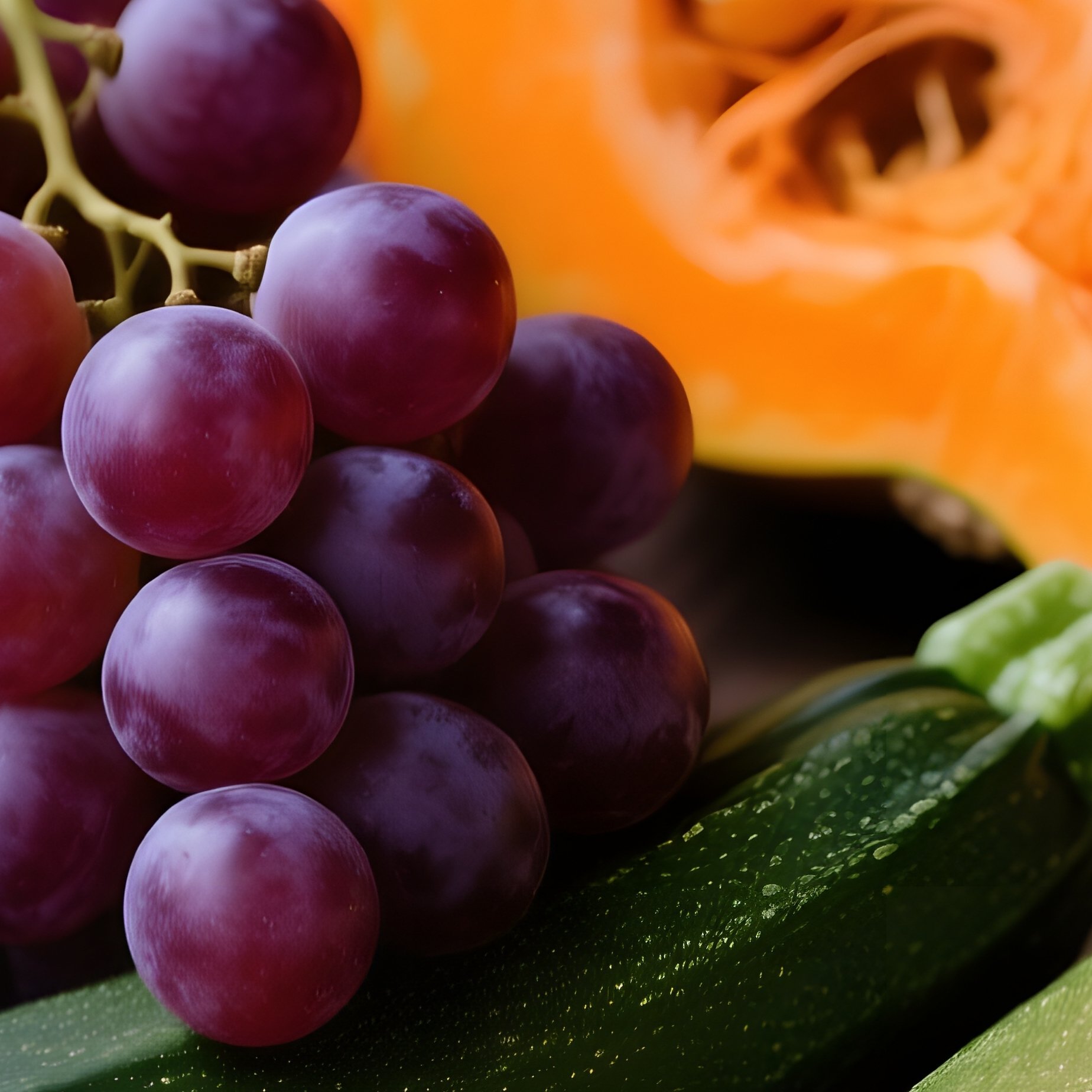 An Assortment Of Fresh Fruits And Vegetables Fresh Produce Fruits - Full Resolution Quality Preview