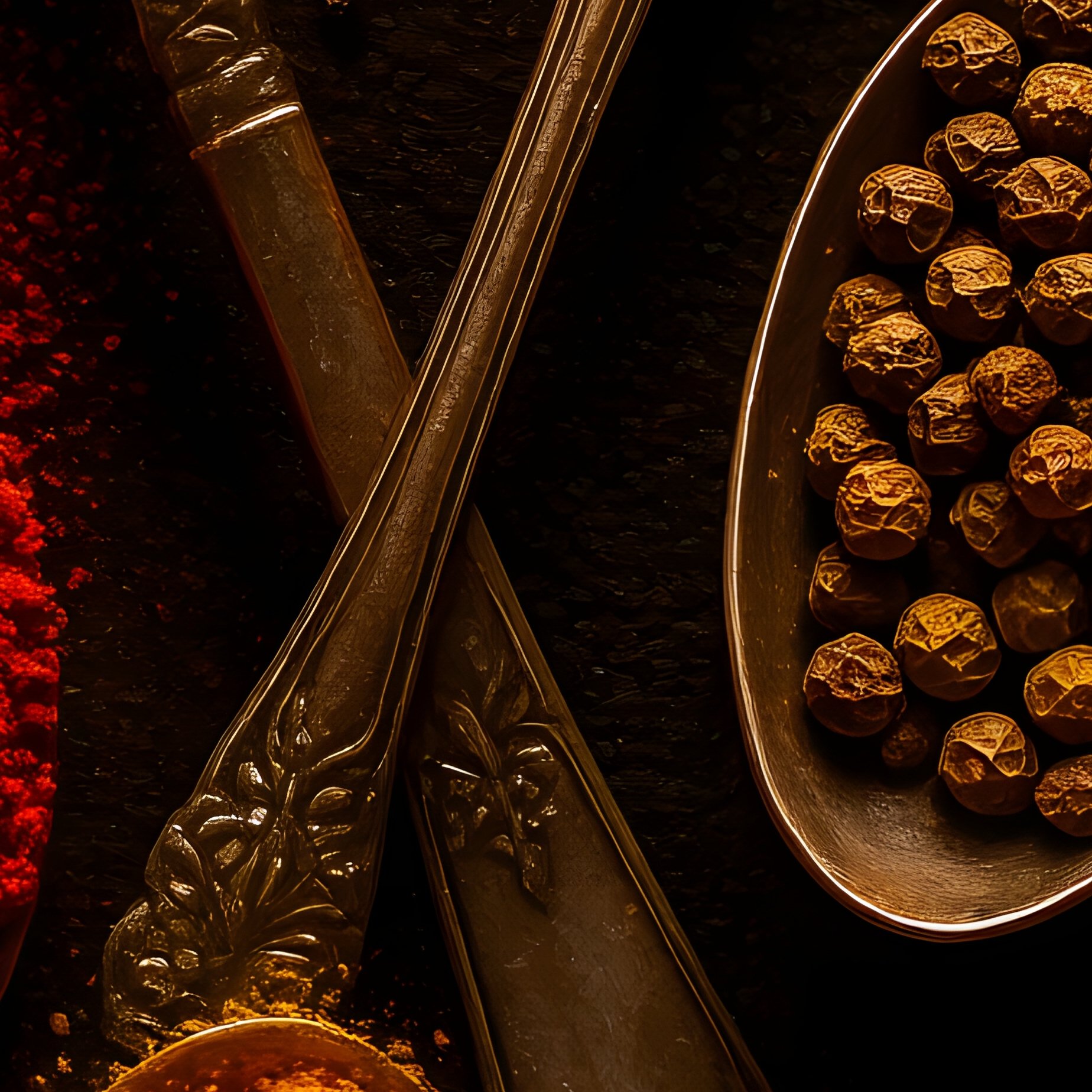 An Assortment Of Spices And Herbs Spices Herbs - Full Resolution Quality Preview