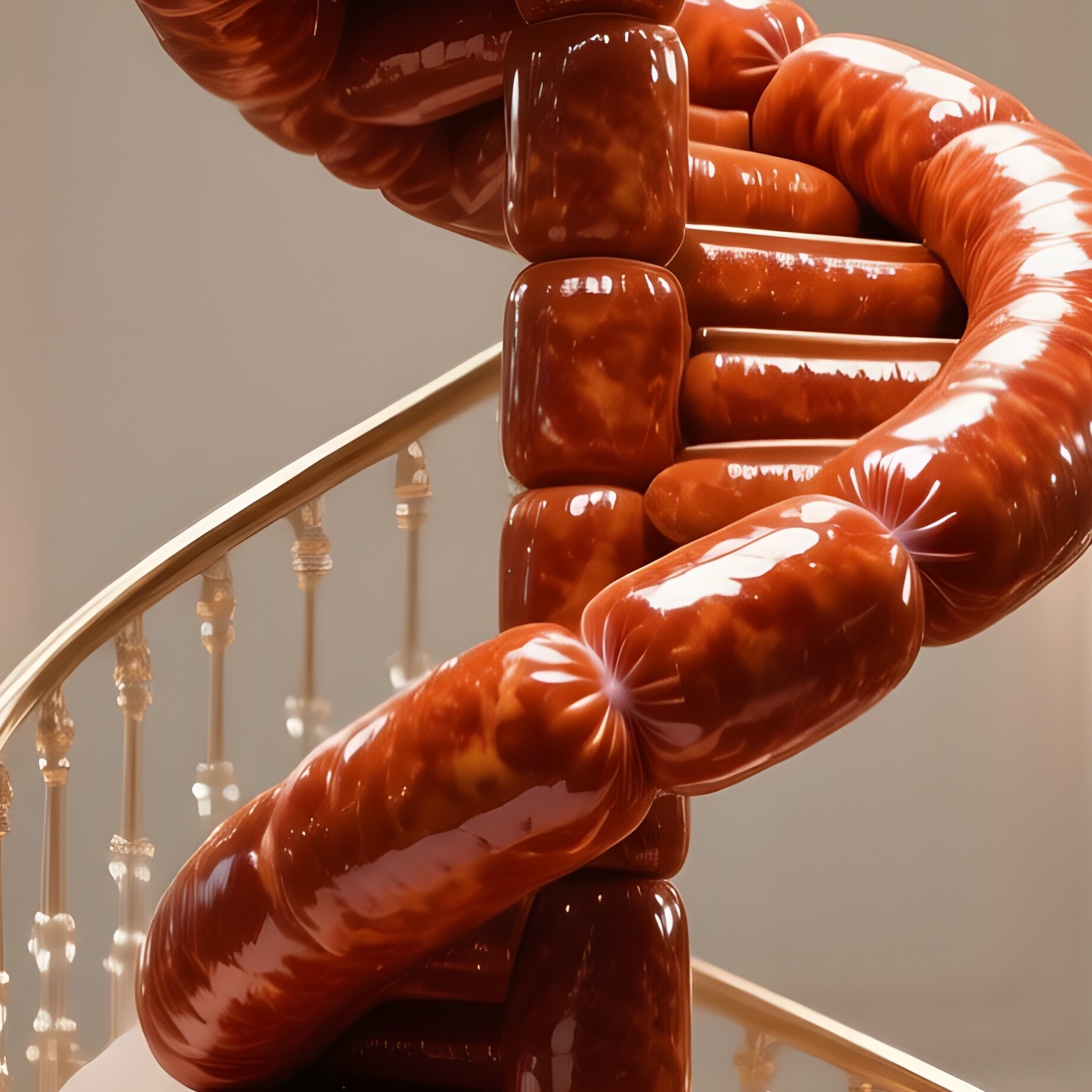 An Elegant Banquet Hall Under Crystal Chandeliers, Displaying An Elaborate Centerpiece A Towering - Full Resolution Quality Preview