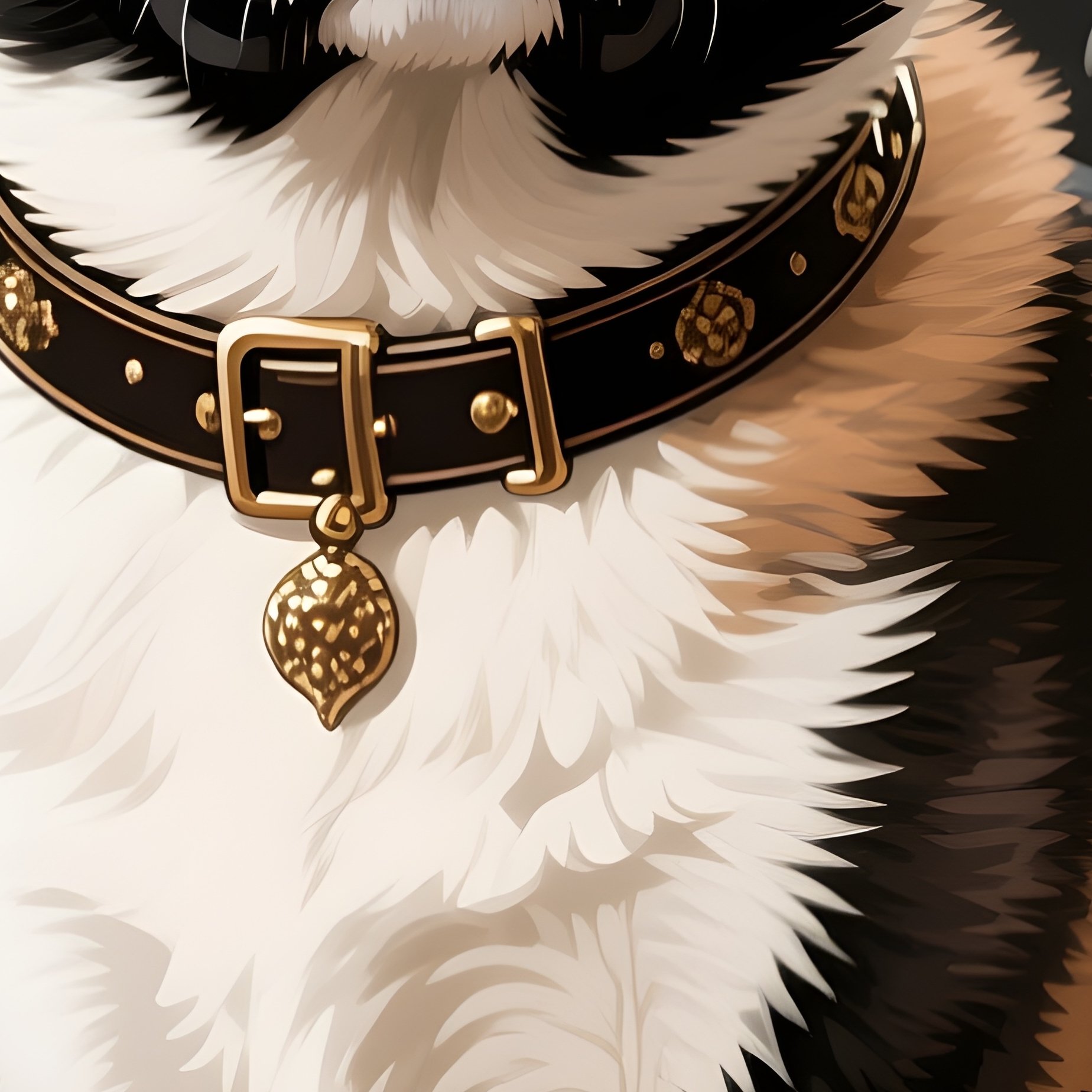 An Illustration Of A Historic Puppy Akita Inu - Full Resolution Quality Preview