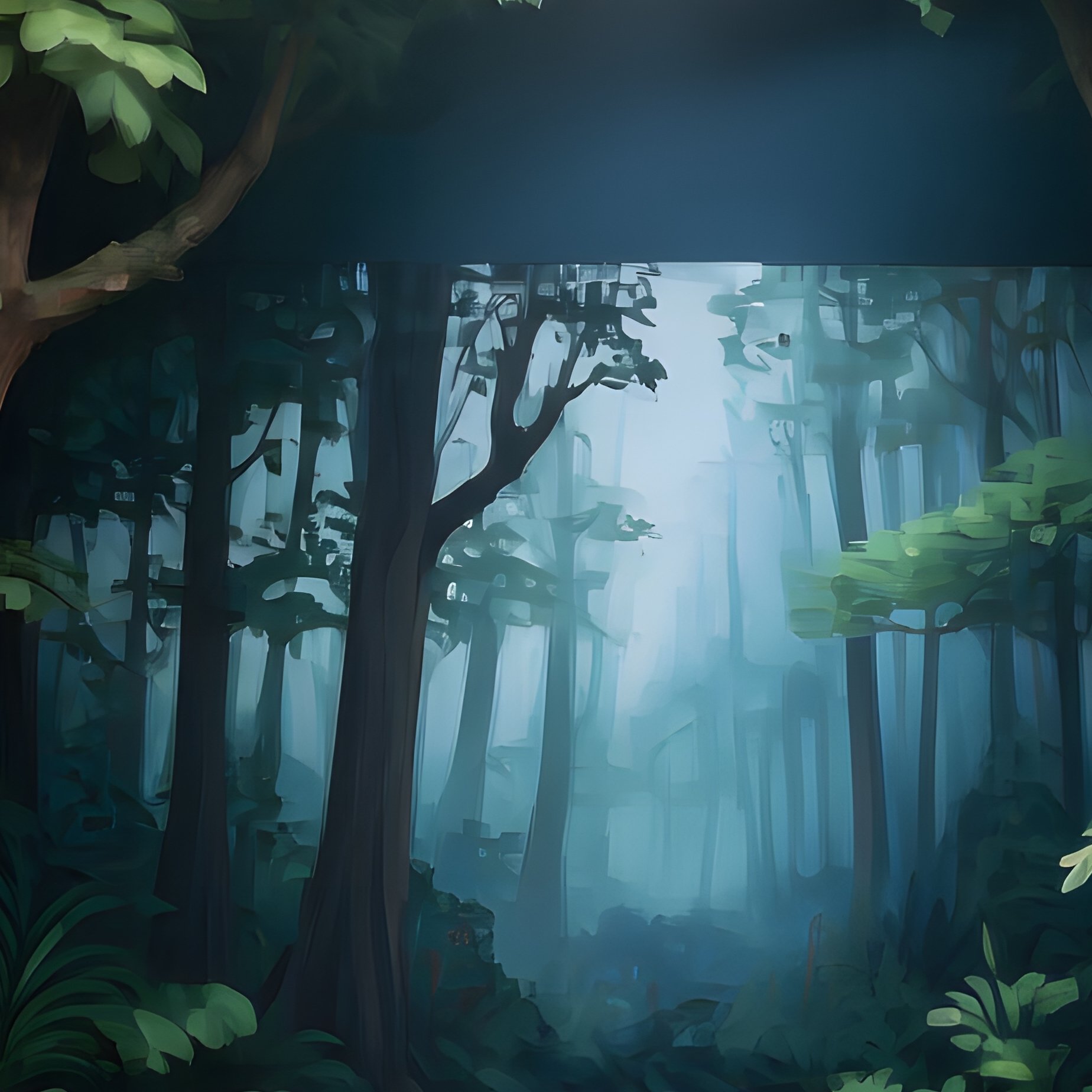 An Immersive Indoor Forest Environment Immersive Environment - Full Resolution Quality Preview