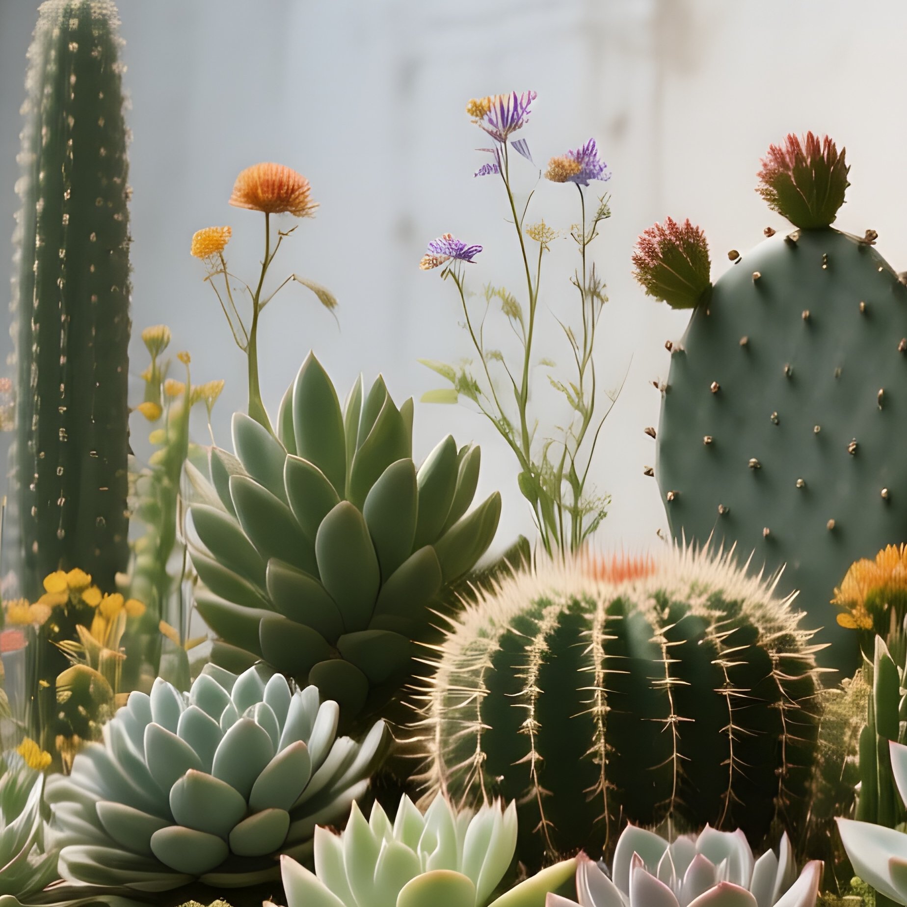 An Industrial Loft With Exposed Brick Walls, Where A Large Metal Pipe Serves As A Stand For An - Full Resolution Quality Preview