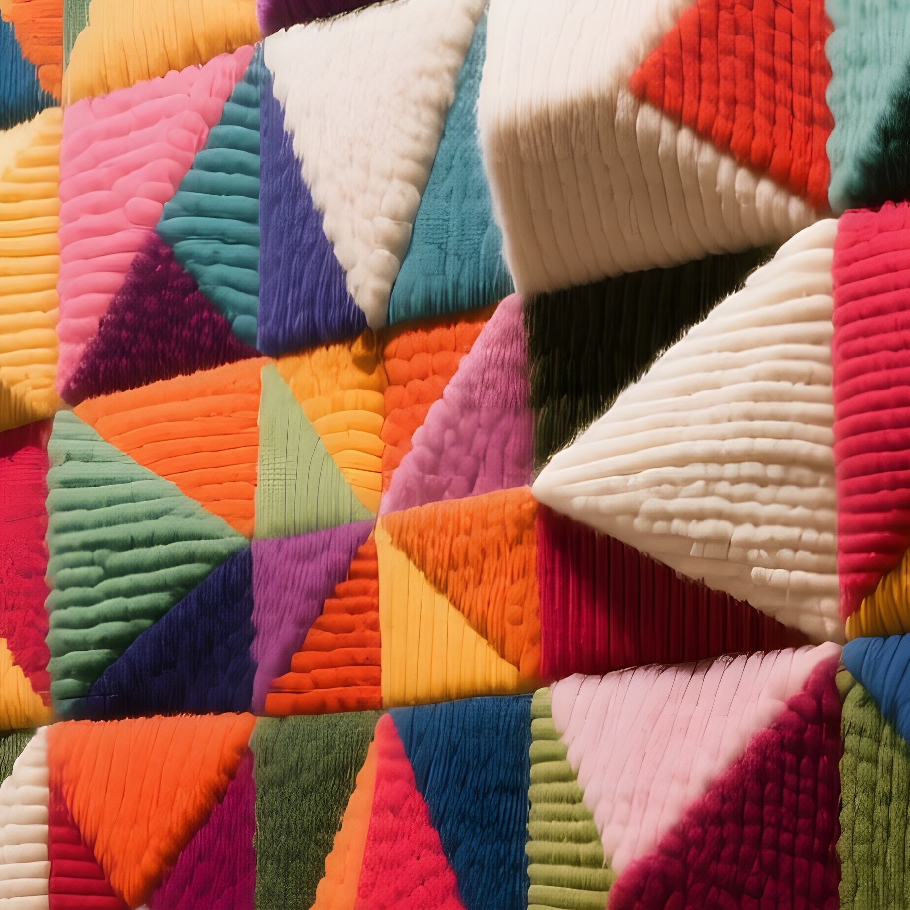 An Industrial Warehouse Converted Into An Exhibition Space, Where A Massive Wall‑To‑Wall Collage Of - Full Resolution Quality Preview