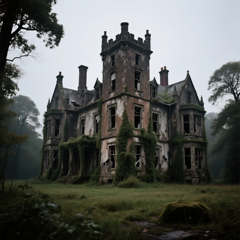 An Old Abandoned Mansion Abandoned Mansion