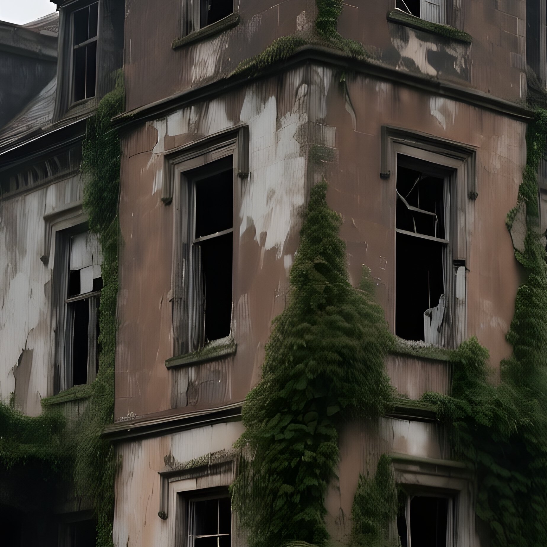 An Old Abandoned Mansion Abandoned Mansion - Full Resolution Quality Preview