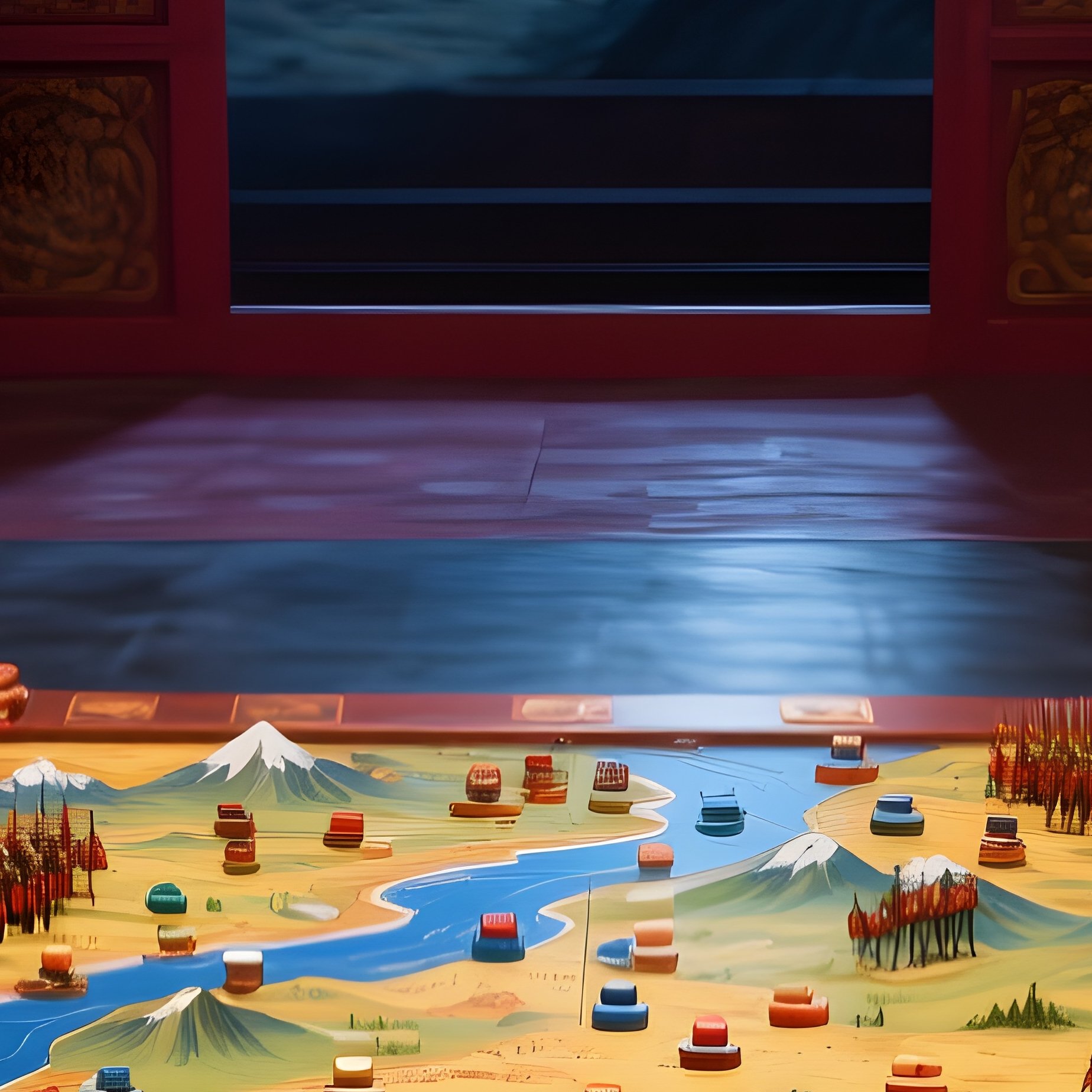 Ancient Chinese Strategy Game In Palace - Full Resolution Quality Preview