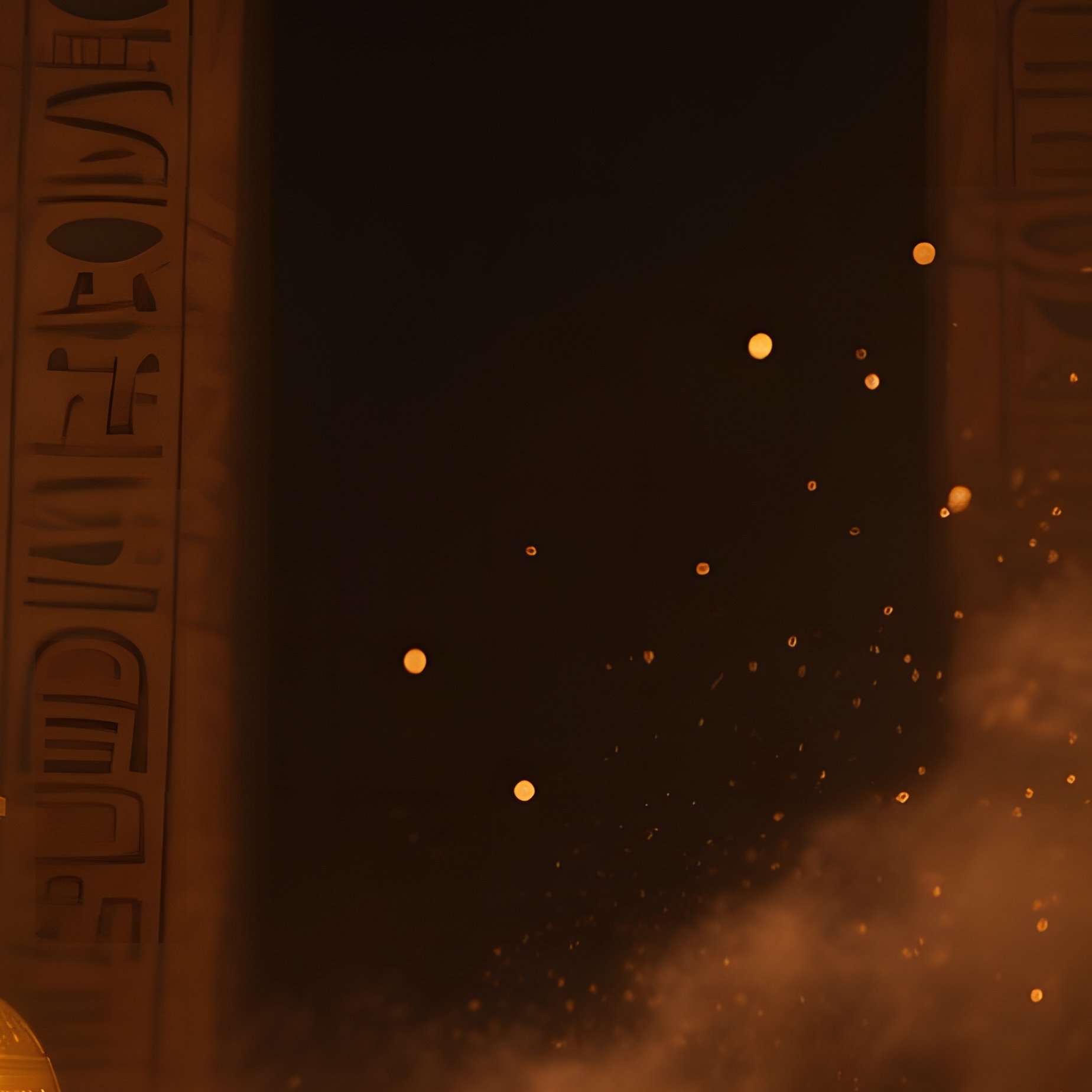 Ancient Egyptian Tomb Interior - Full Resolution Quality Preview