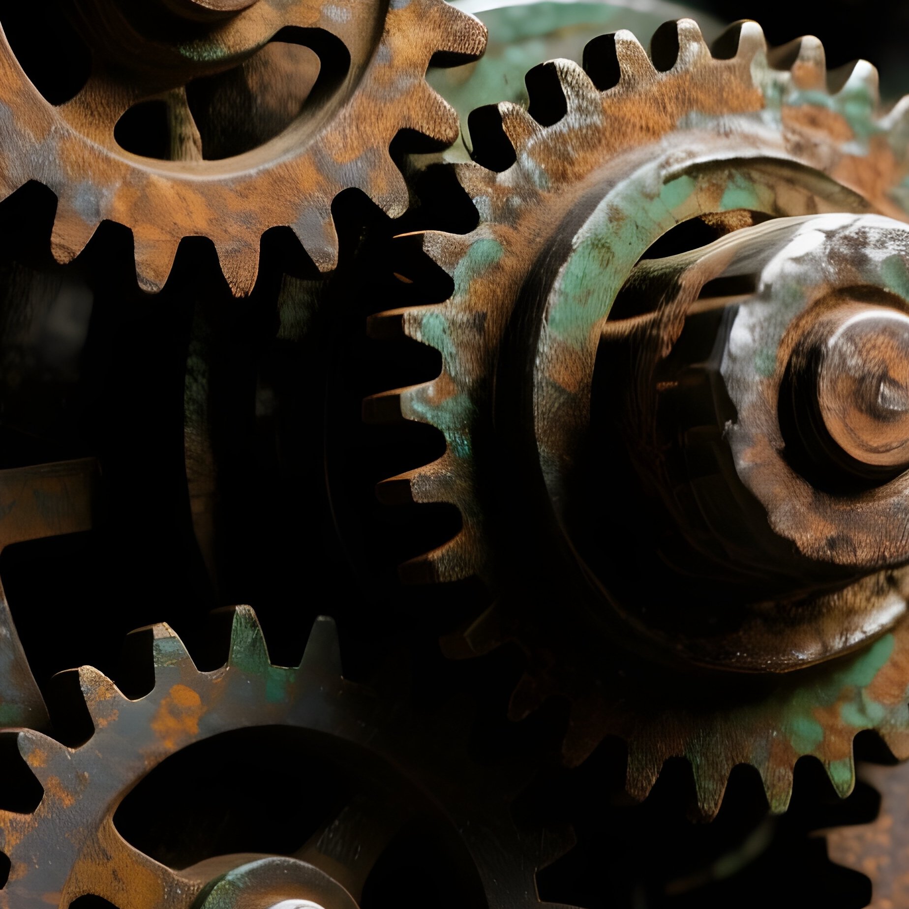 Ancient Mechanical Device With Textured Surfaces - Full Resolution Quality Preview