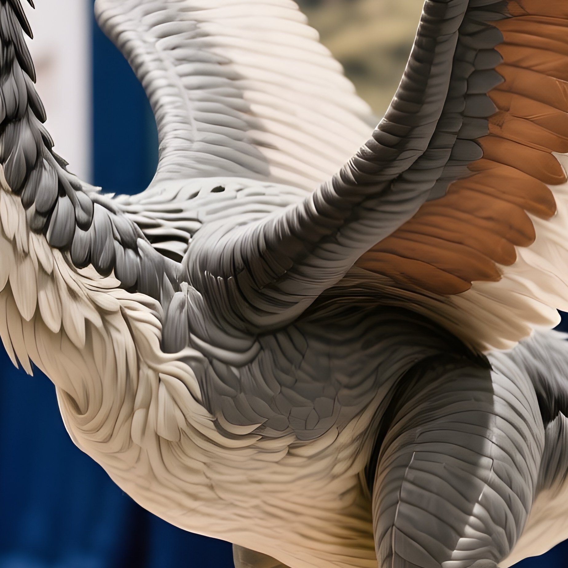 Archaeopteryx Dinosaur Science Fair Project - Full Resolution Quality Preview