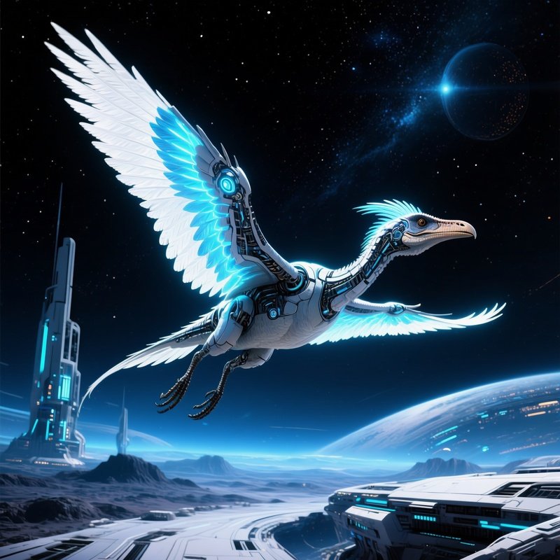 Archaeopteryx Fantasy Art