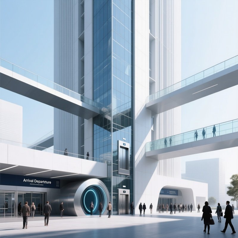 Architectural Arrival Departure Dimensions