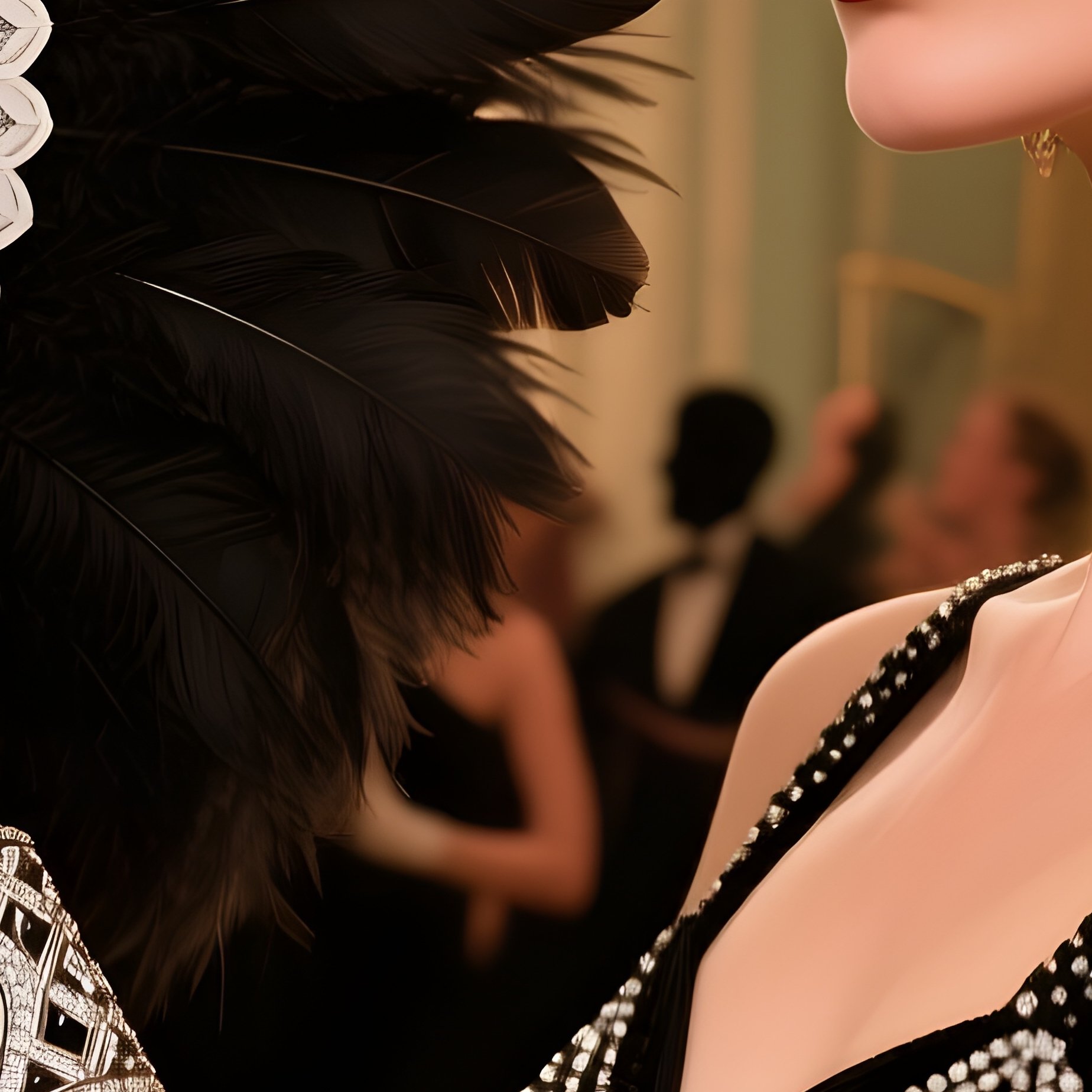 Art Deco Bracelet 1920S Party Scene - Full Resolution Quality Preview