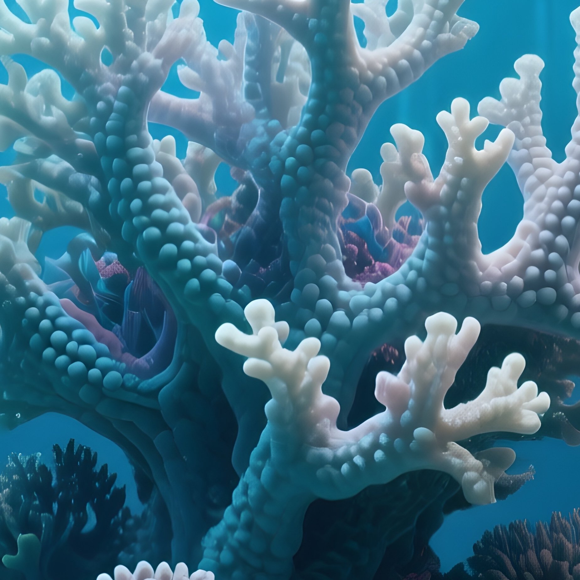 Artificial Coral Colony Creation - Full Resolution Quality Preview