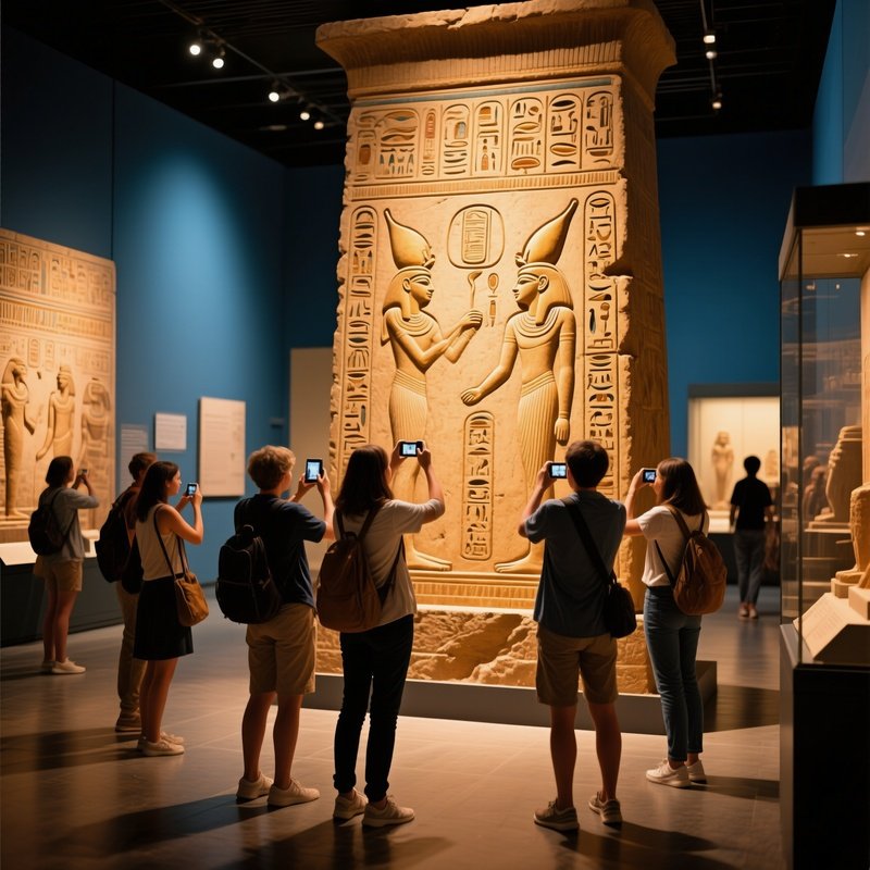 Artificial Tomb Hieroglyphs