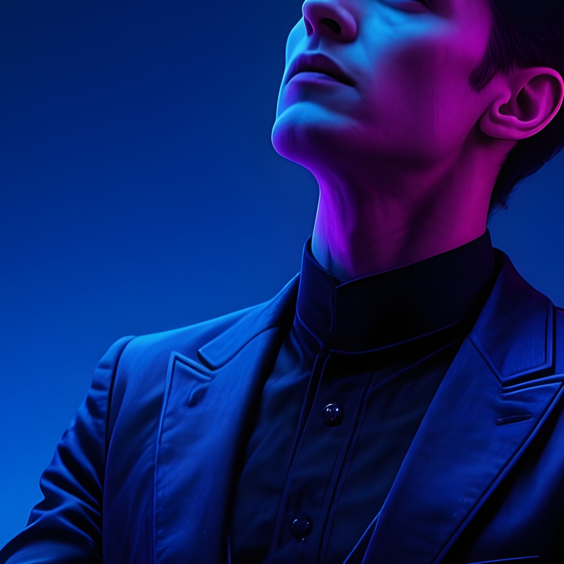 Artificial World Juggler Glowing Led Clubs Dark Tent - Full Resolution Quality Preview