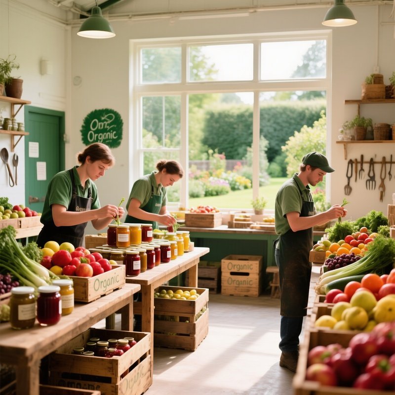 Artisanal Organic Food Processing