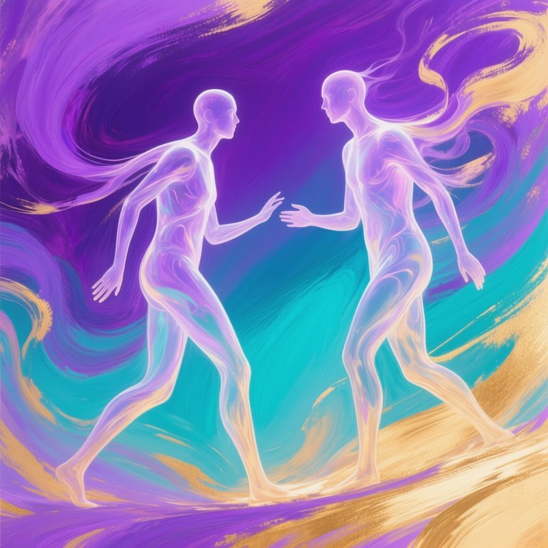 Artistic Abstract Interactions Kunstlerisch Abstrakt 1