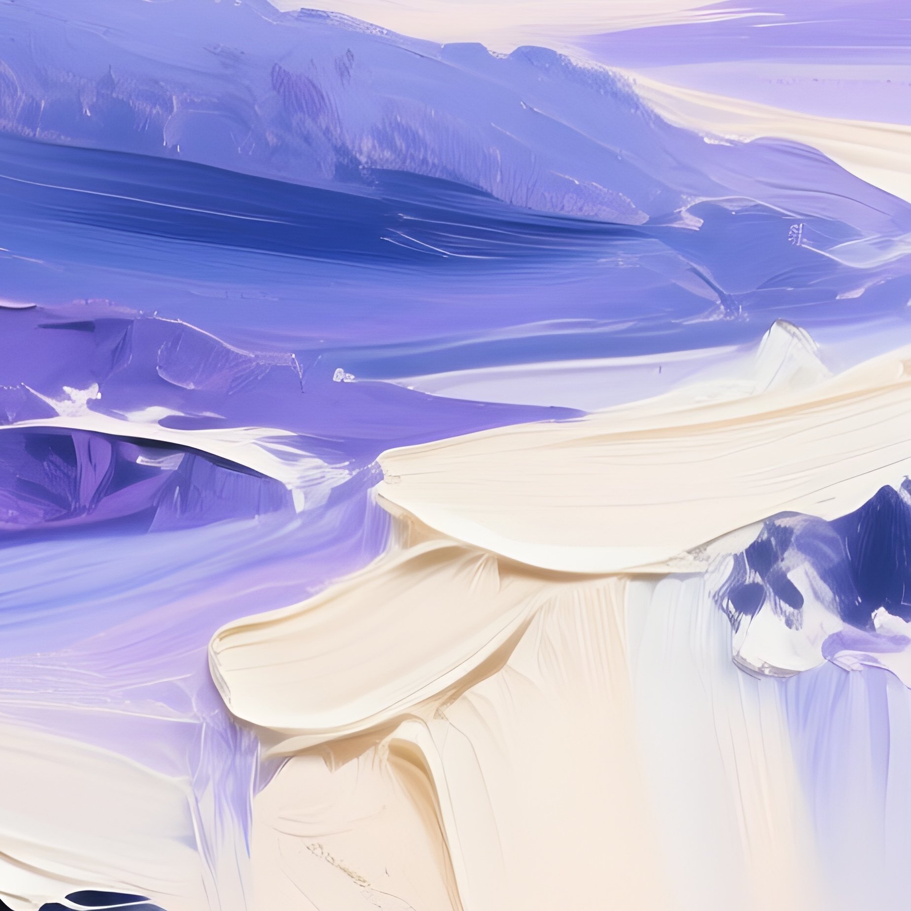 Artistic Atmospheric Abstract Painting - Full Resolution Quality Preview