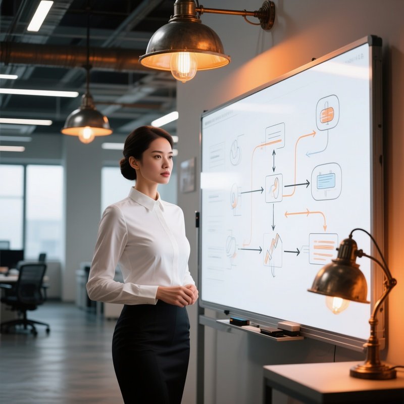 Athletic Office Manager With Digital Whiteboard