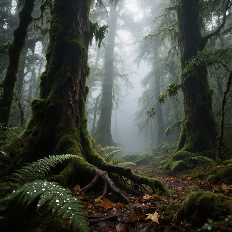 Atmosphere Details Photorealistic Forest Mist