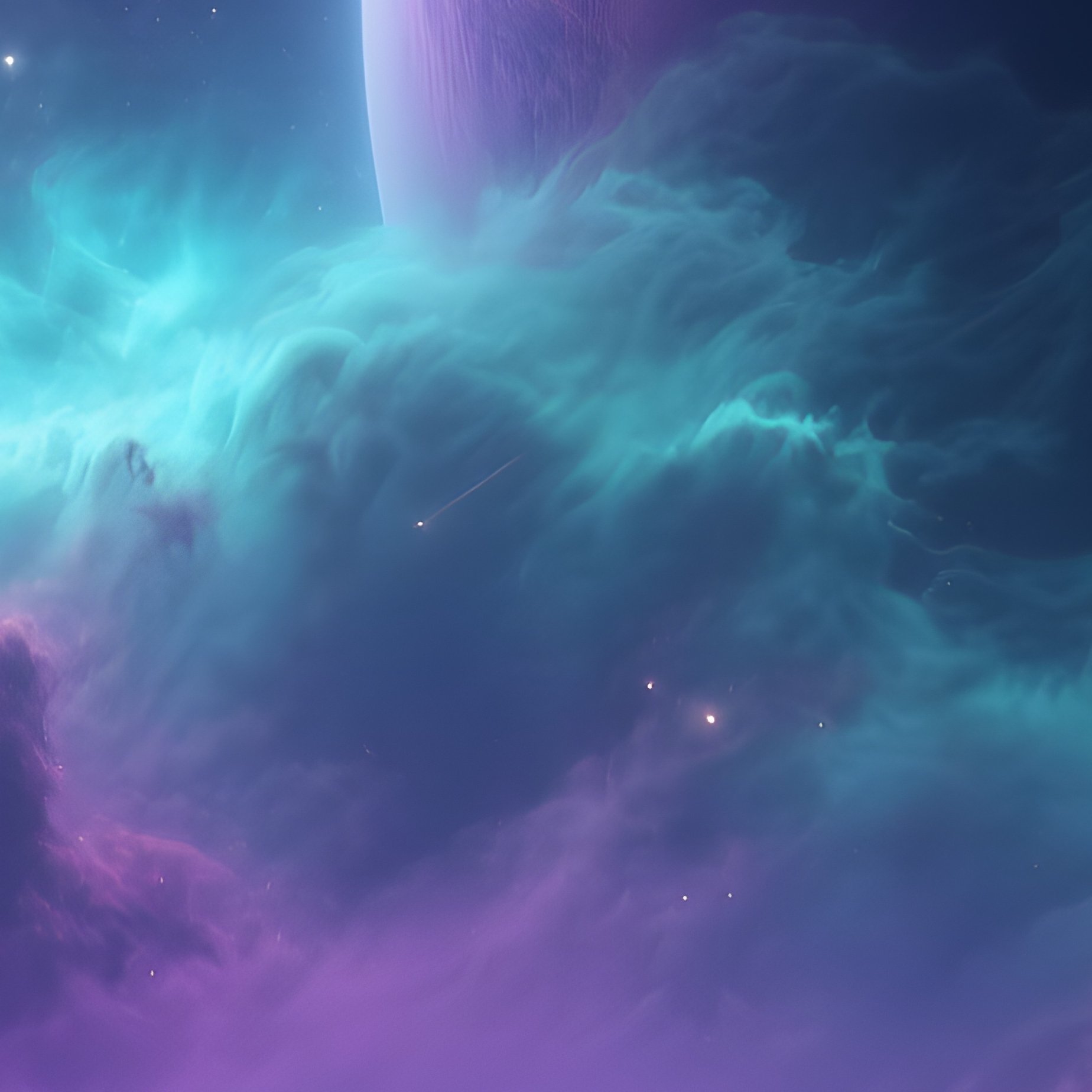 Atmosphere Details Photorealistic Outer Space - Full Resolution Quality Preview