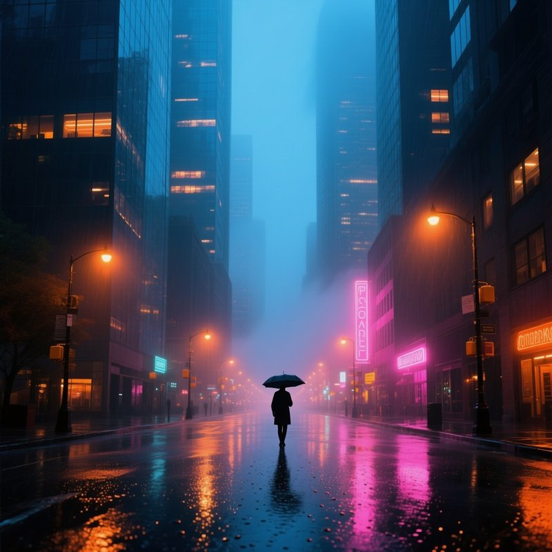 Atmosphere Details Photorealistic Urban Night