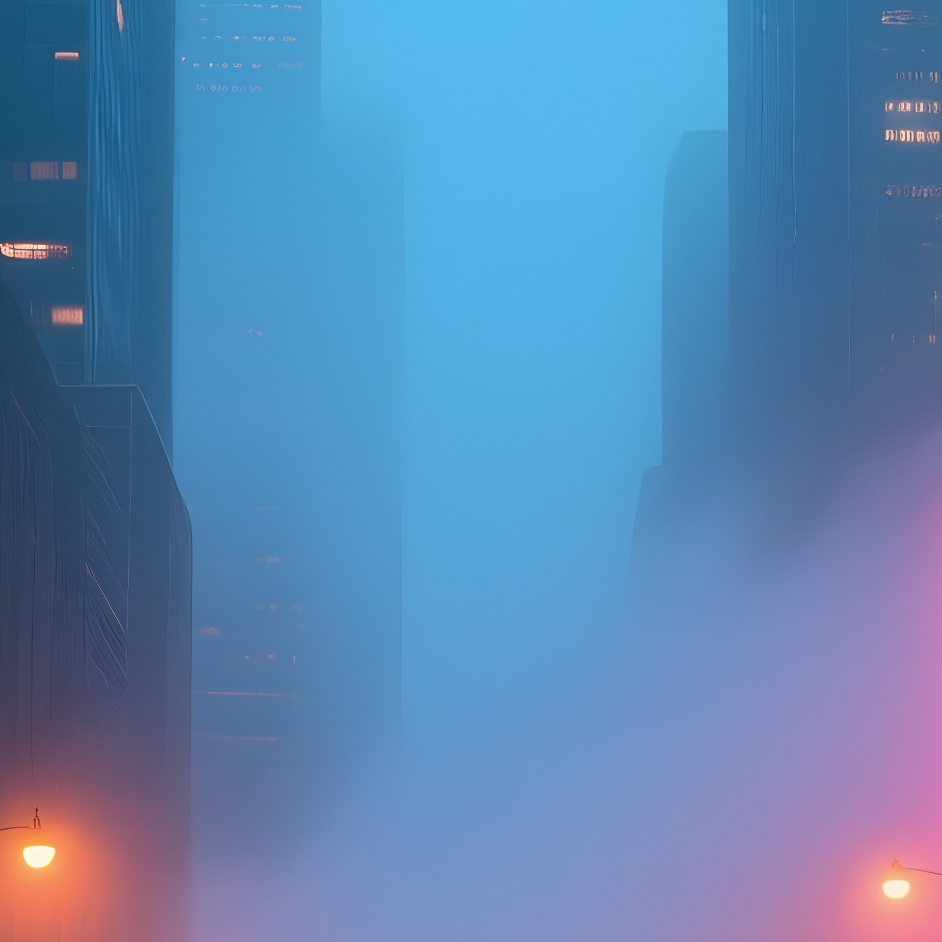 Atmosphere Details Photorealistic Urban Night - Full Resolution Quality Preview