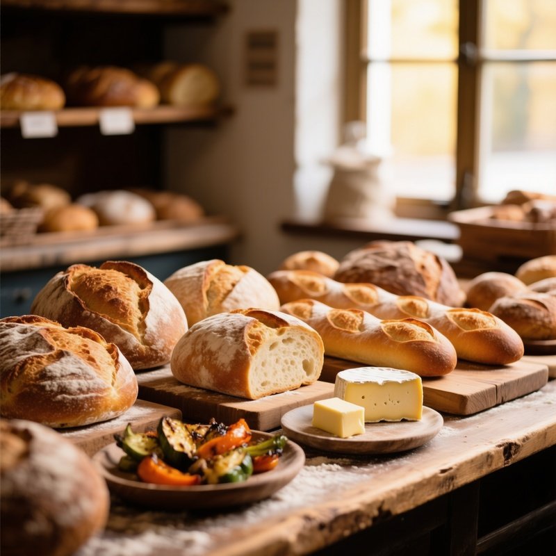 Authentic Bakery Breads And Sides
