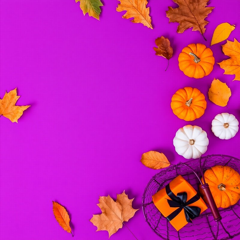 Autumn Themed Still Life Arrangement Autumn Fall