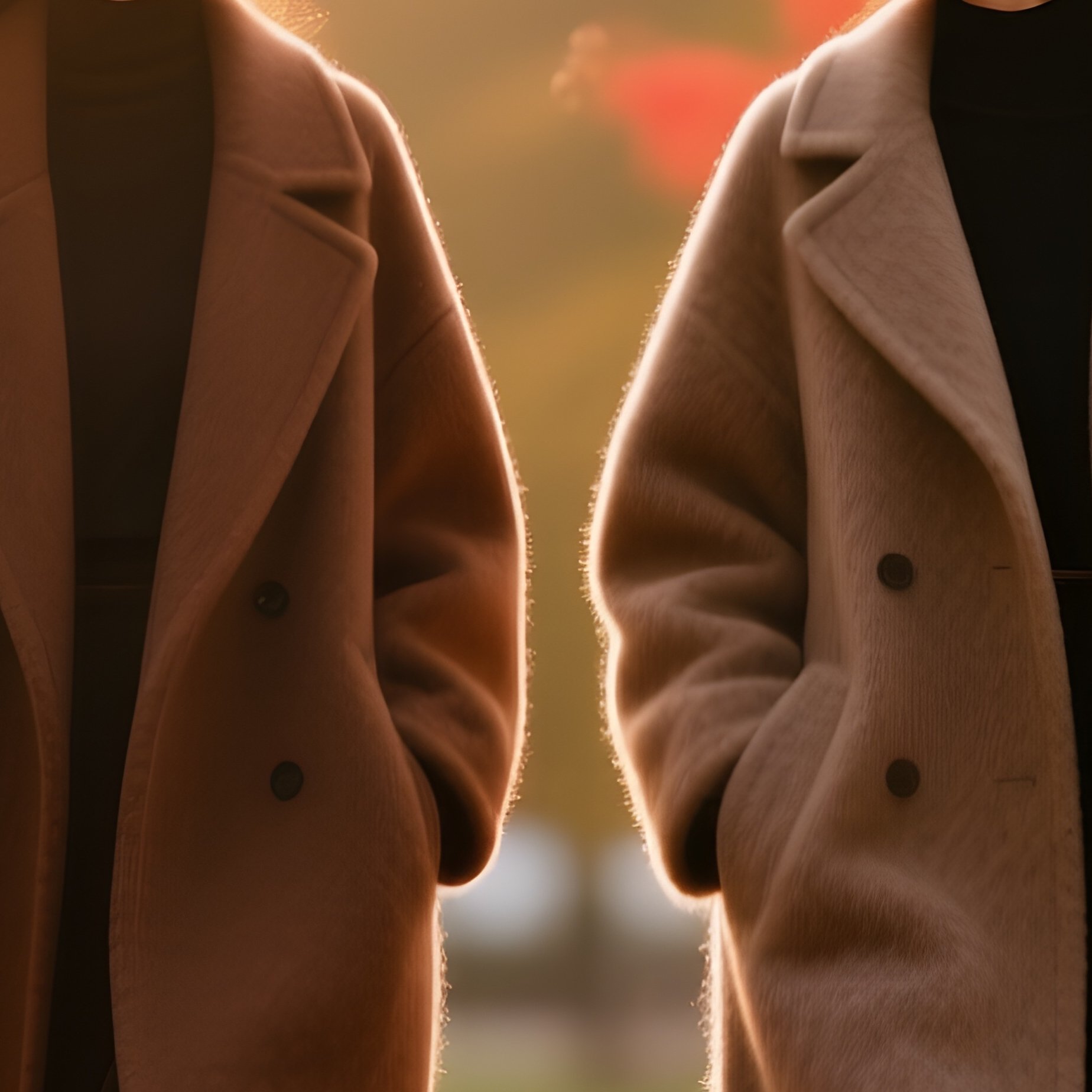 Autumn Walk In Park Photo - Full Resolution Quality Preview