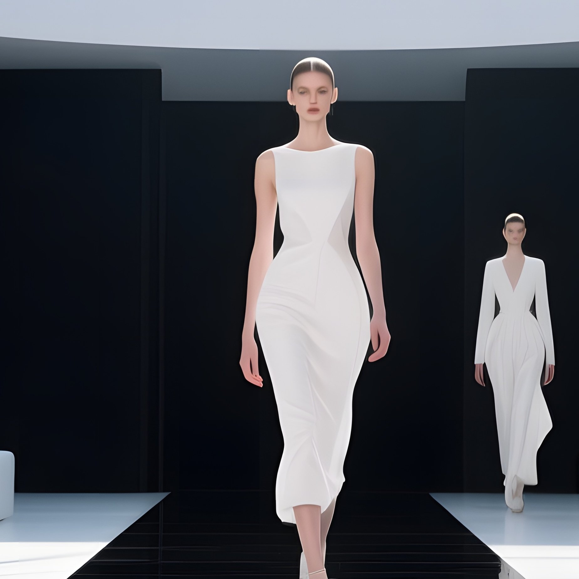 Avant Garde Fashion Show Glass Dome - Full Resolution Quality Preview