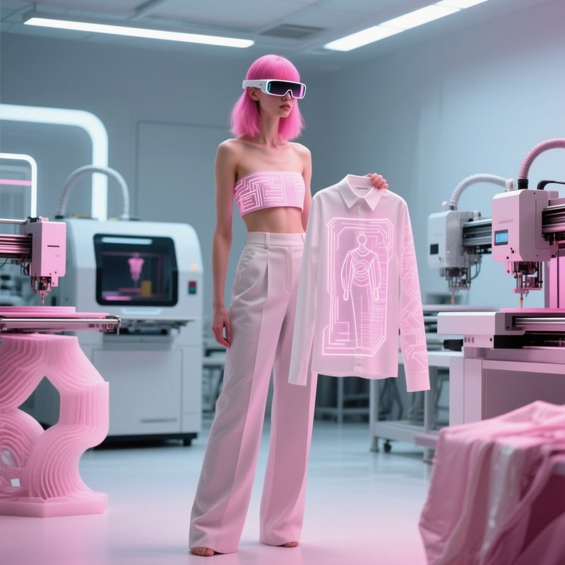 Avant Garde Fashion Studio 3D Printer Garment Inspection