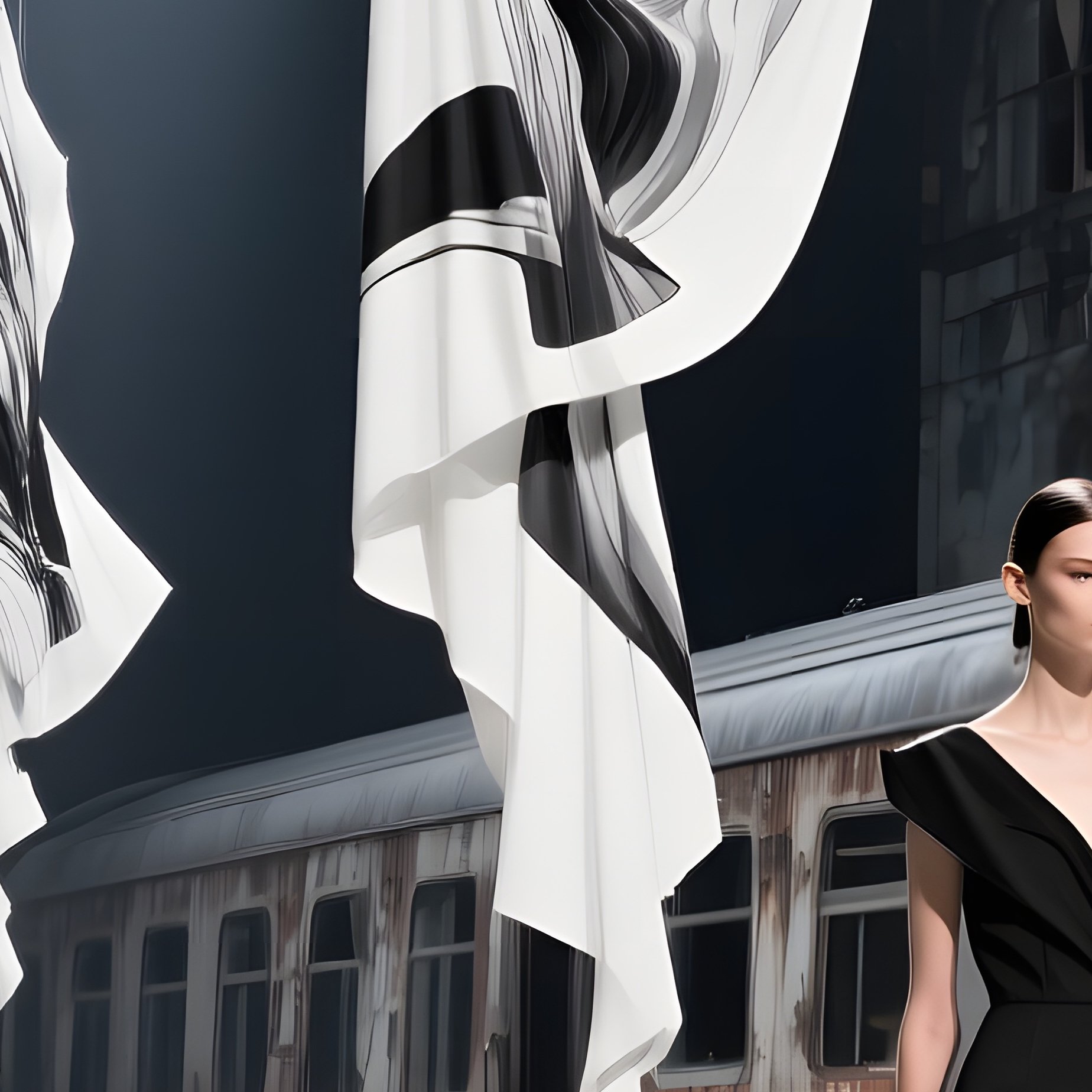 Avant Garde Runway Abandoned Station - Full Resolution Quality Preview