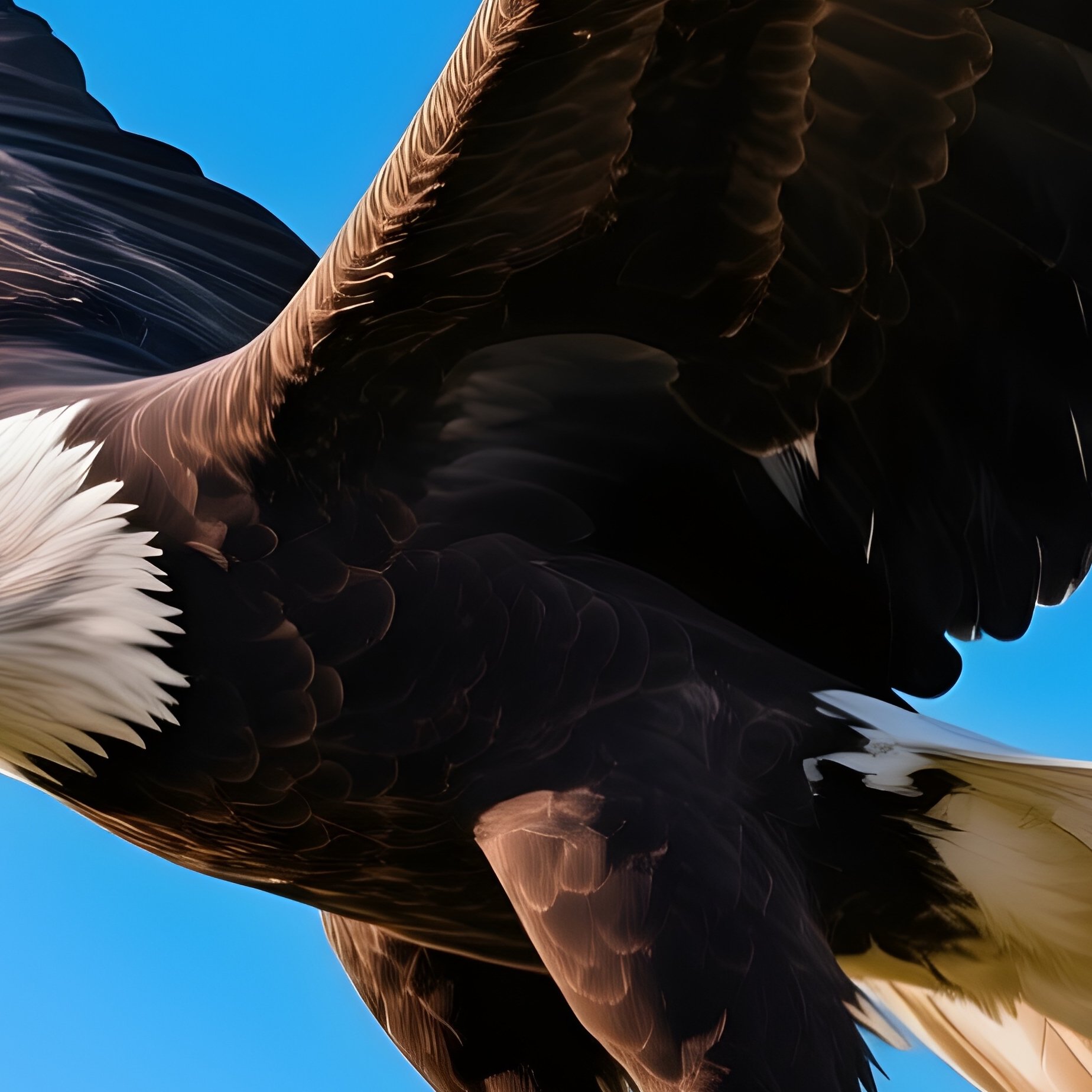 Bald Eagle Calling Out In Nature - Full Resolution Quality Preview
