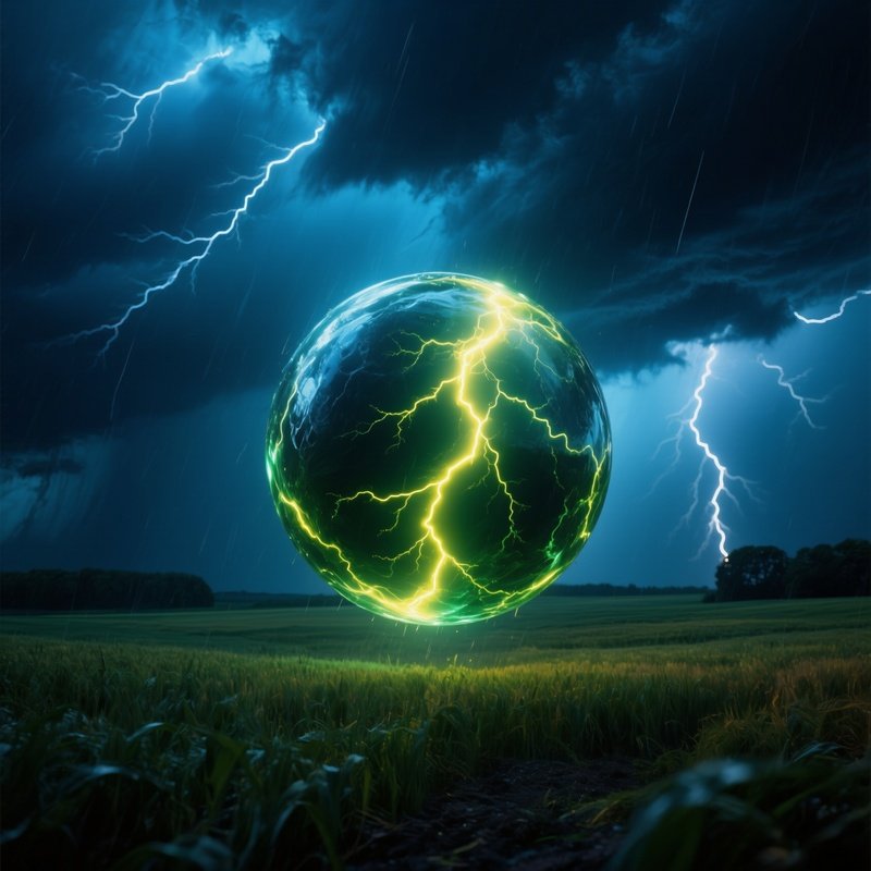 Ball Lightning Storm Field