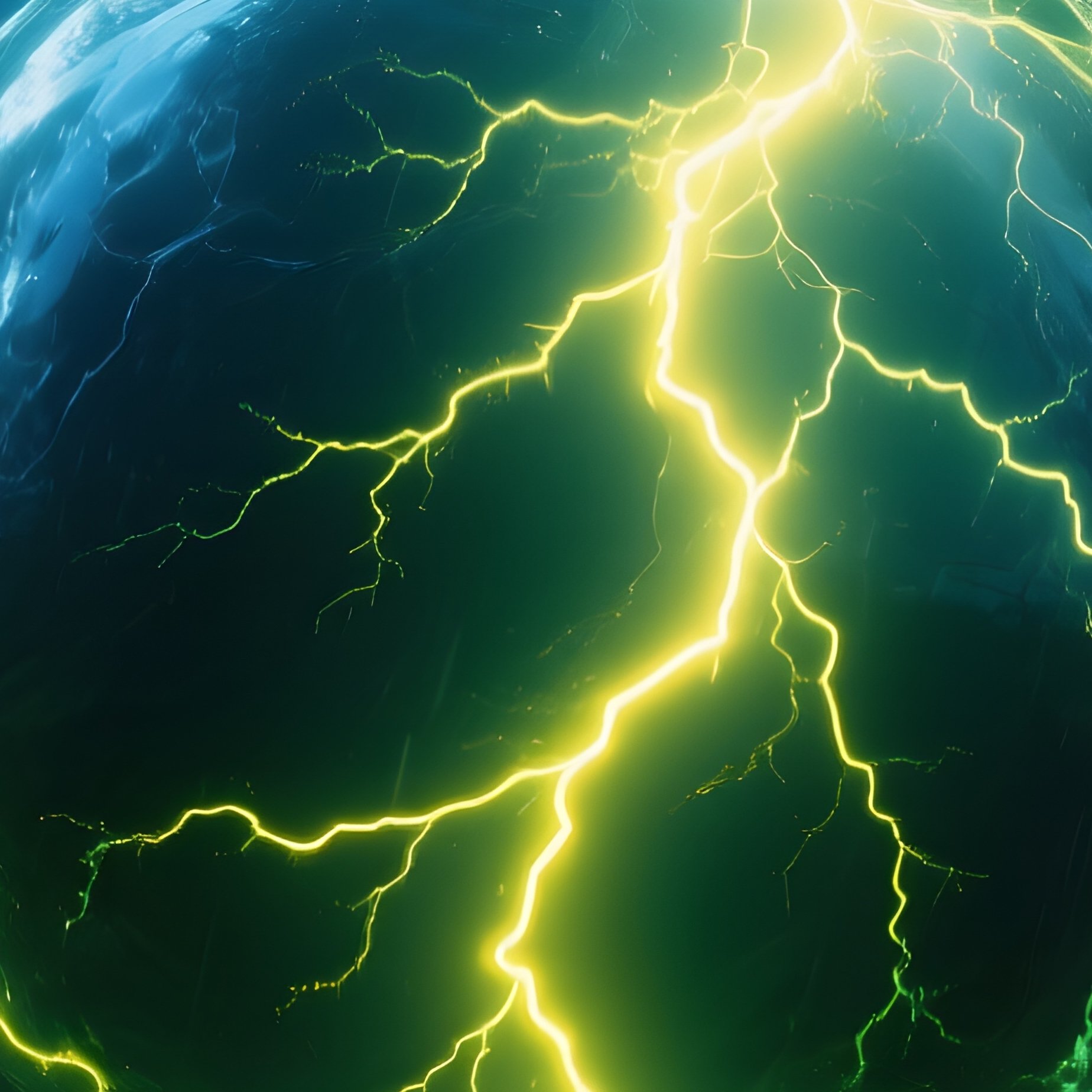 Ball Lightning Storm Field - Full Resolution Quality Preview