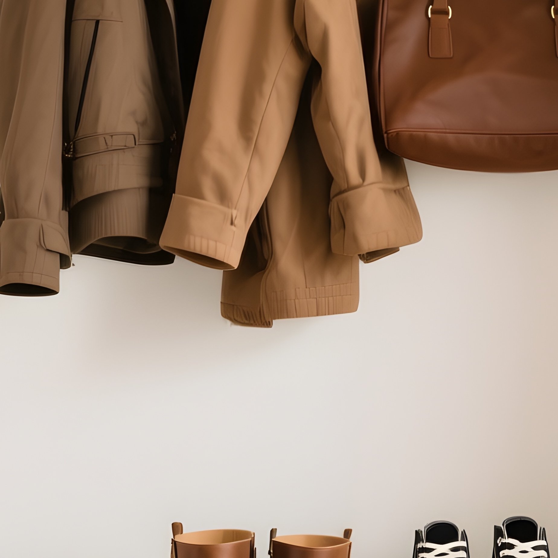 Bamboo Shoe Rack Entryway - Full Resolution Quality Preview