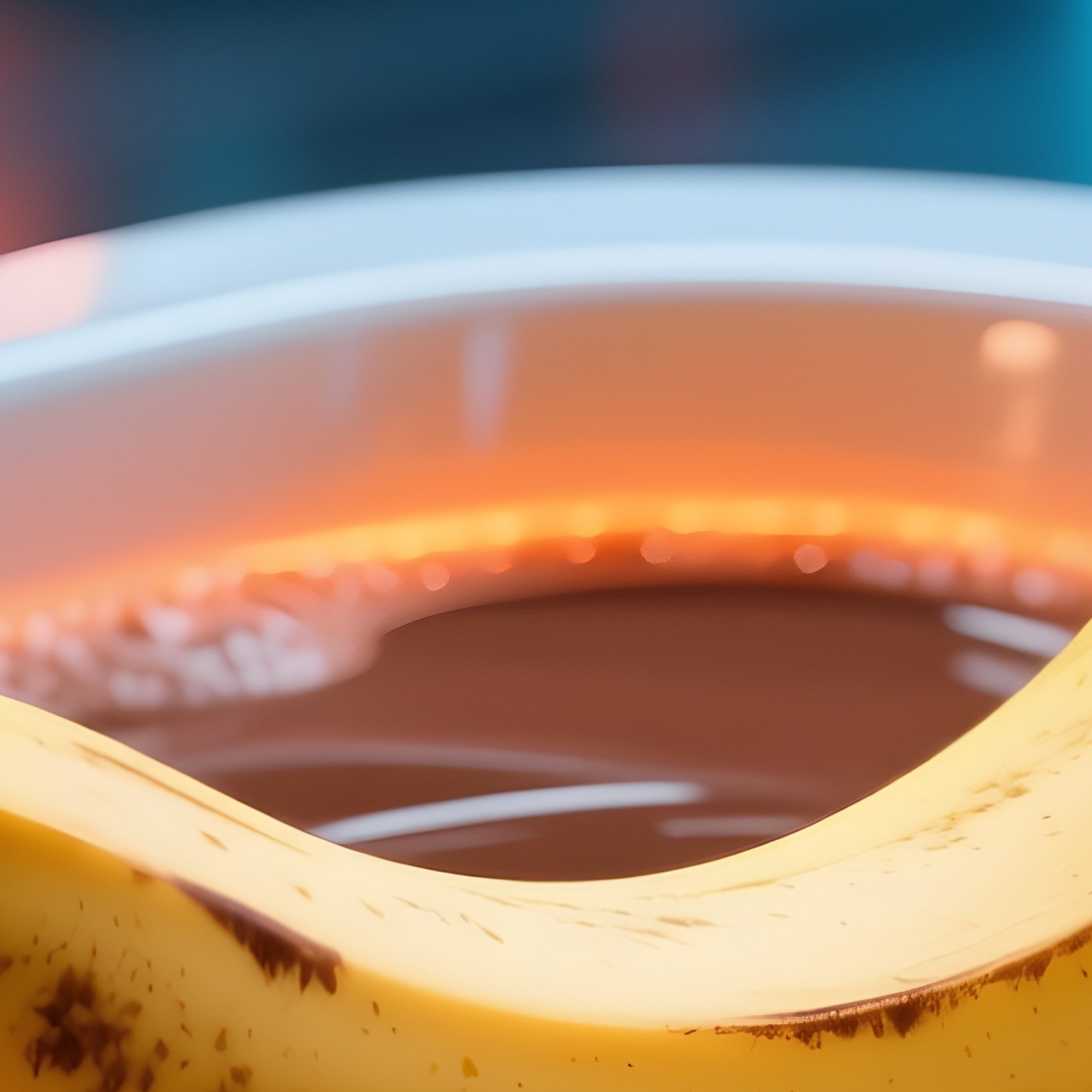 Banana In Science Fiction Hot Chocolate Tub - Full Resolution Quality Preview