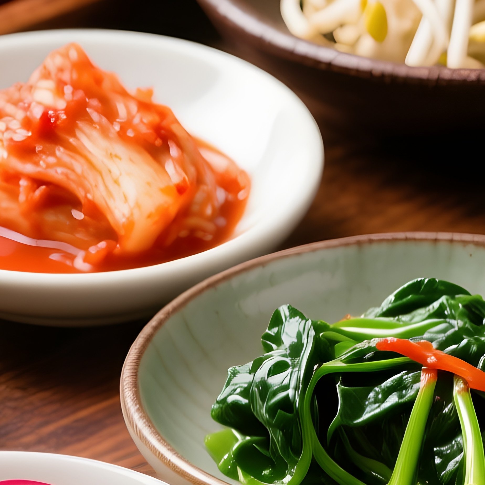 Banchan Side Dishes Korean Cuisine - Full Resolution Quality Preview