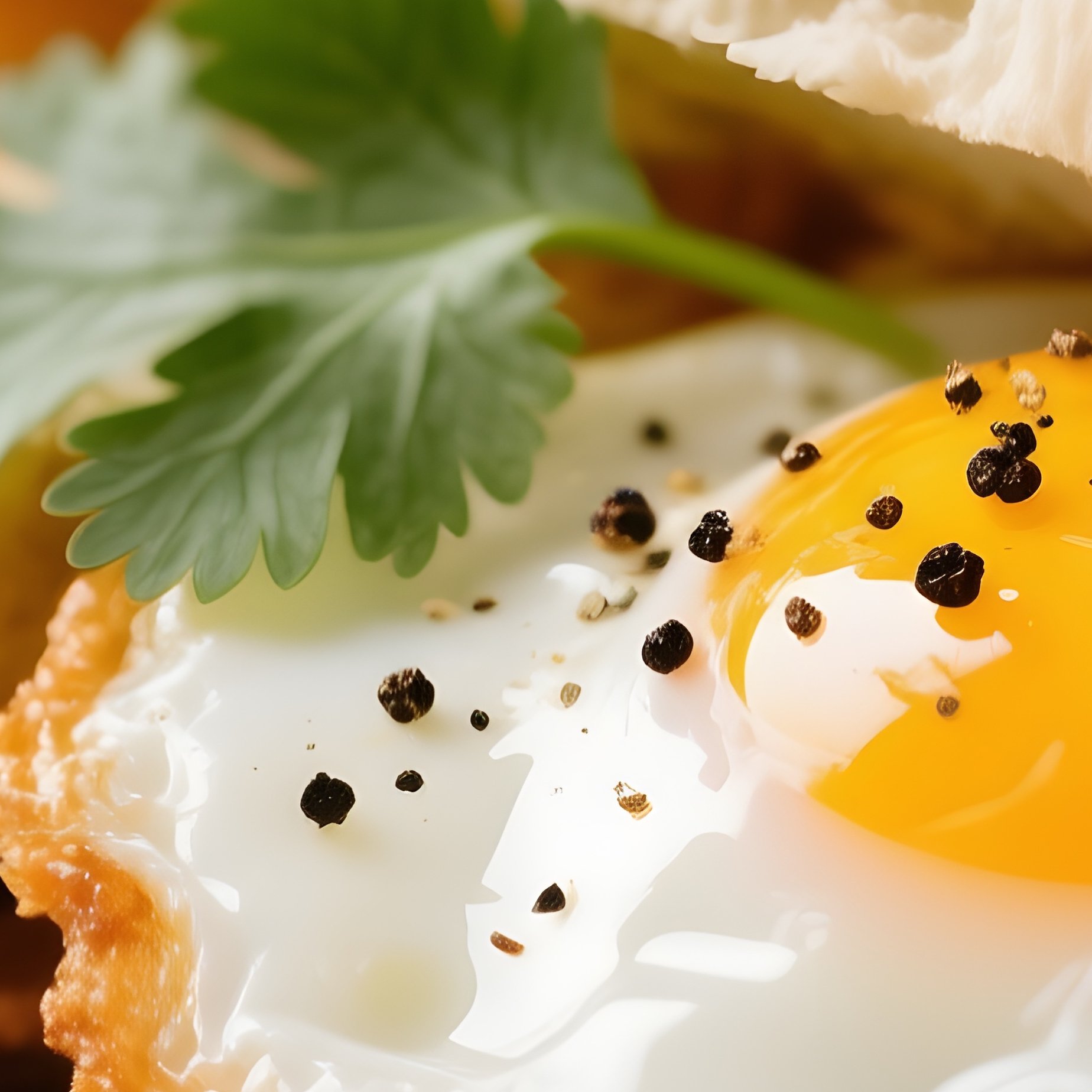 Bánh Mì Ốp La Breakfast Sandwich Fried Eggs Soy Sauce Black Pepper - Full Resolution Quality Preview