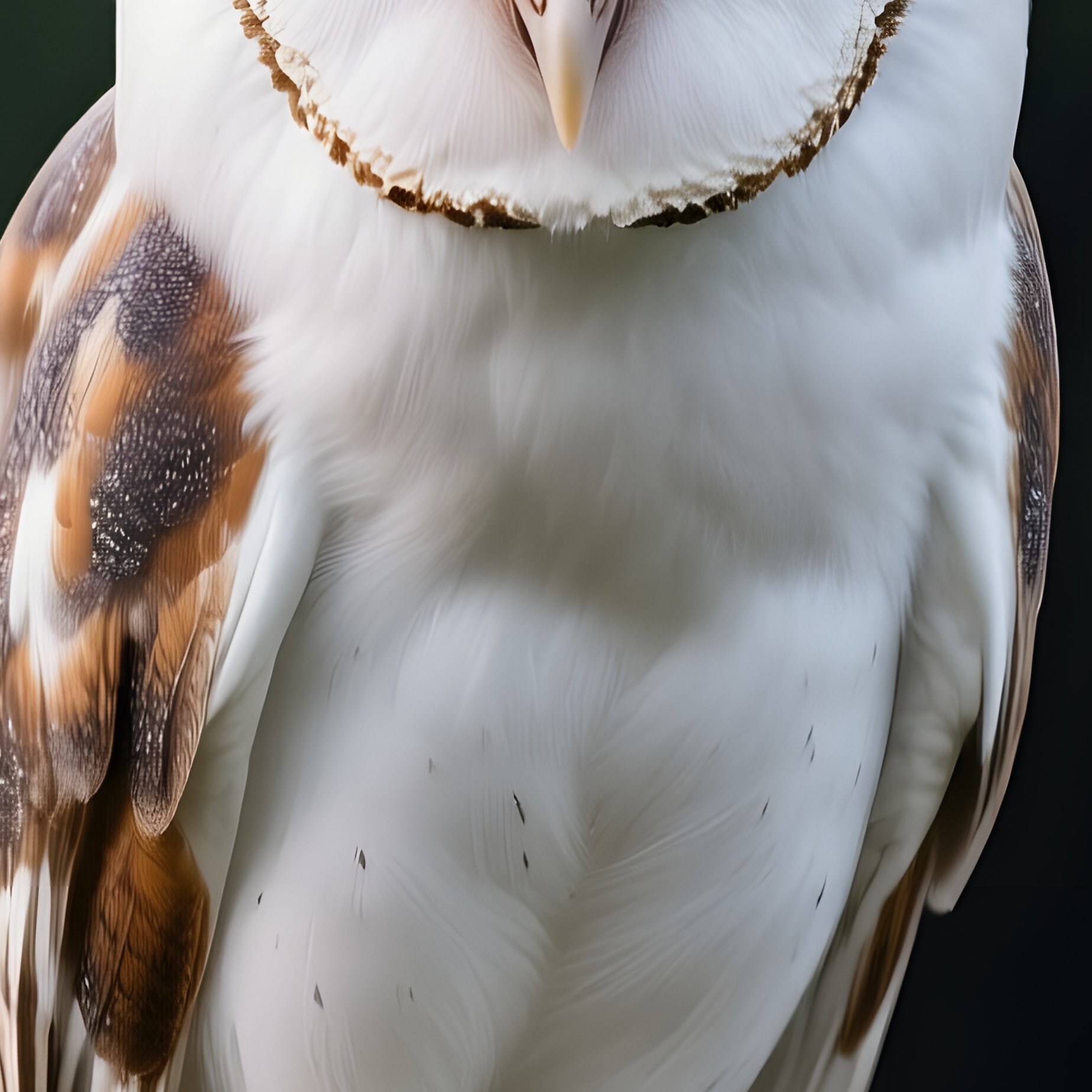 Barn Owl In Natural Habitat - Full Resolution Quality Preview